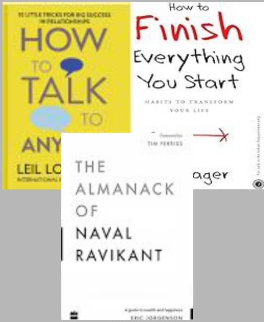     			Hyperfocus + The Almanack Of Naval Ravikant + How To Talk Anyone