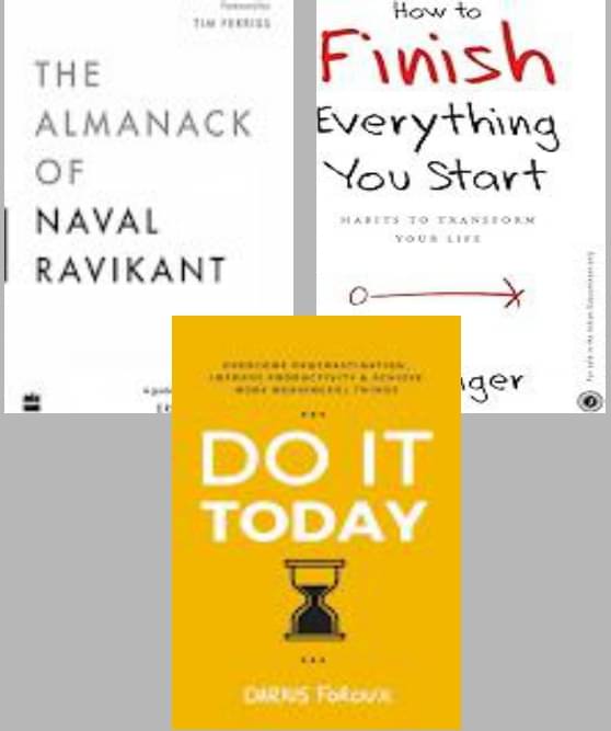 Hyperfocus + The Almanack Of Naval Ravikant + How to Finish Everything You Start Hyperfocus + The Almanack Of Naval Ravikant + How to Finish Everything You Start