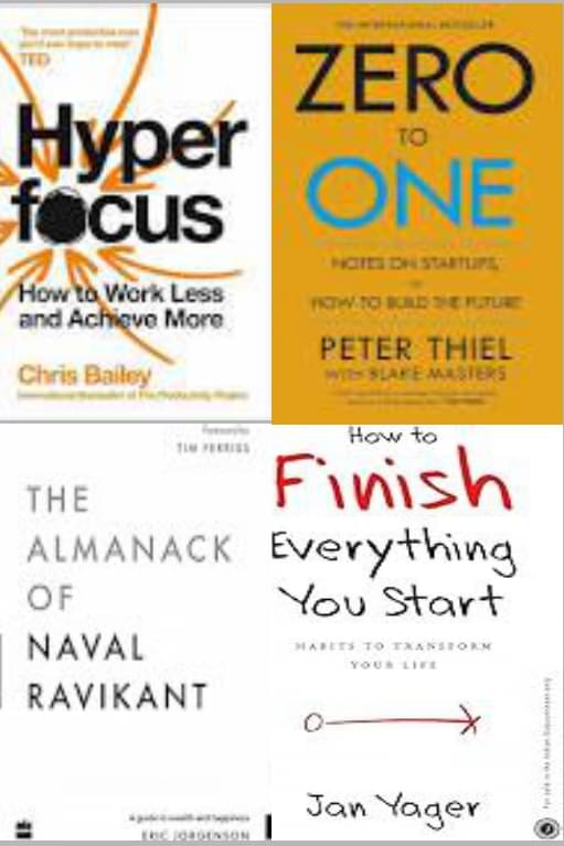 Hyperfocus + The Almanack Of Naval Ravikant + Zero To One + The Almanack Of Naval Ravikant Hyperfocus + The Almanack Of Naval Ravikant + Zero To One + The Almanack Of Naval Ravikant