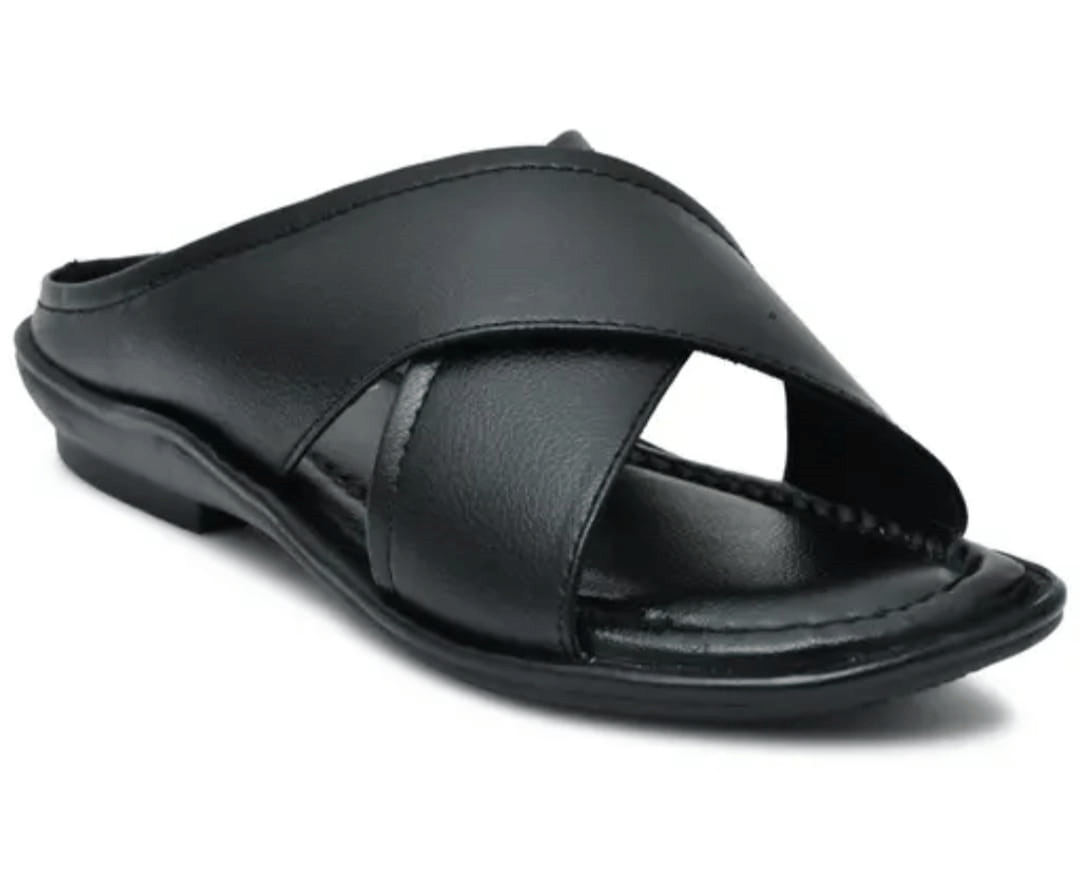 INFINITRENZ - Black Men's Sandals