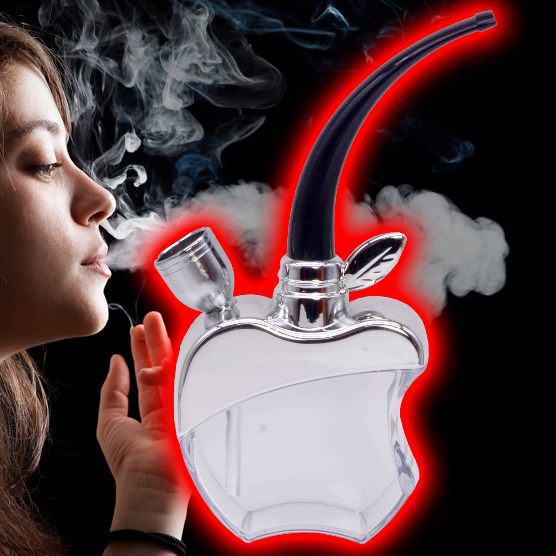     			JMALL Multicolour 13 cm Glass Bong - Pack of 1