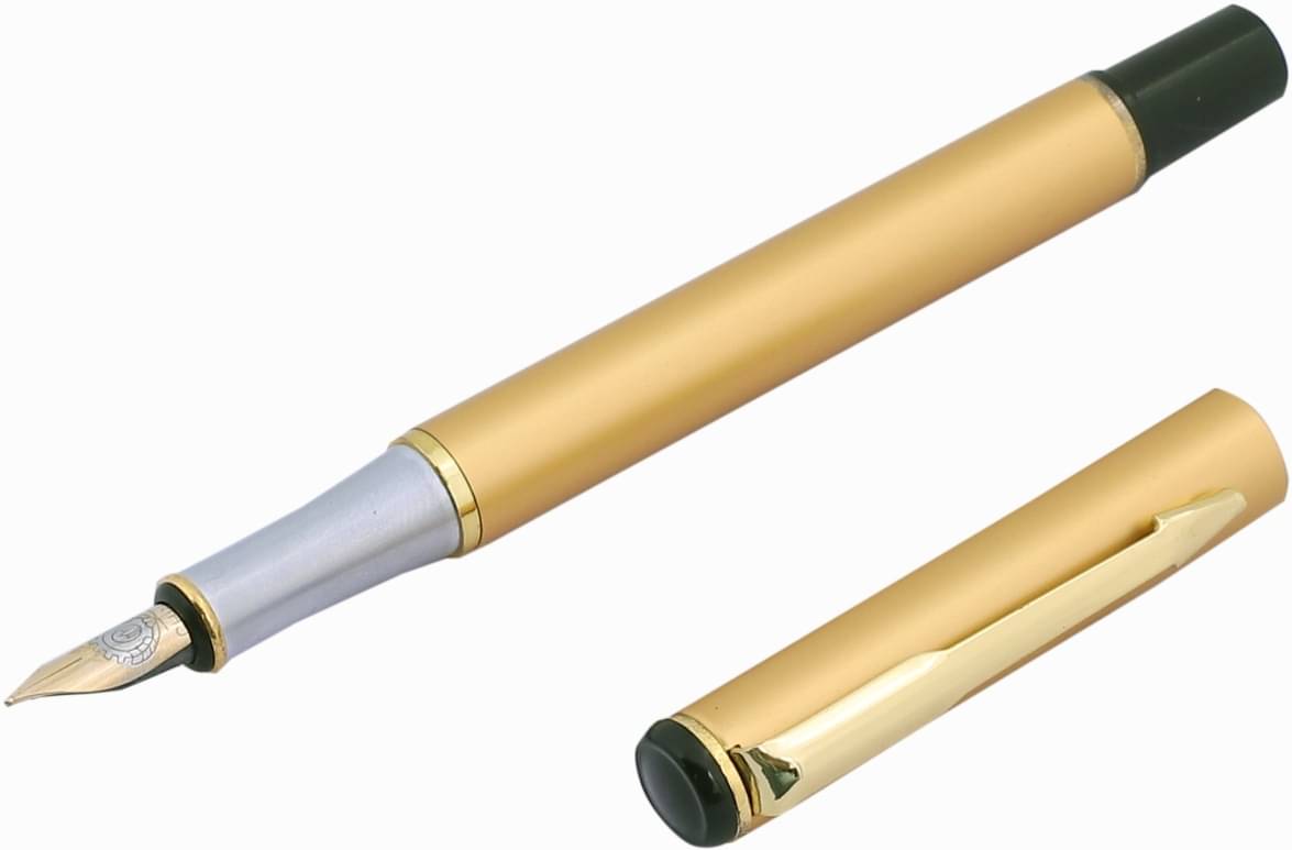     			Krink Premium Design Metal Fountain Pen with Germany Made Component ( Pack of 1 )