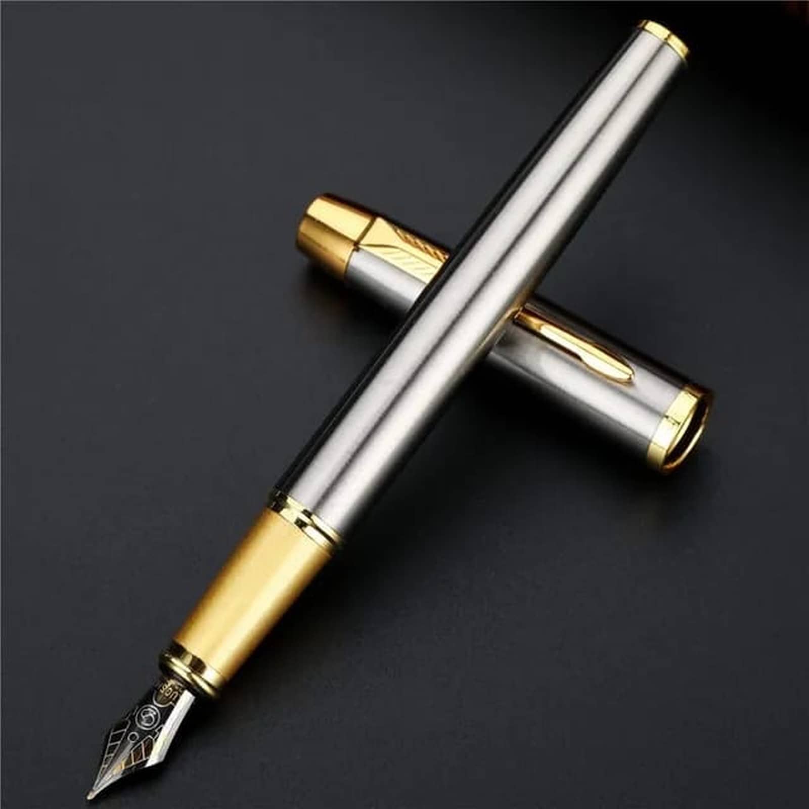 Krink Premium Design Metal Fountain Pen with Germany Made Component ( Pack of 1 ) - Stationery | Buy online on ZillyBuy