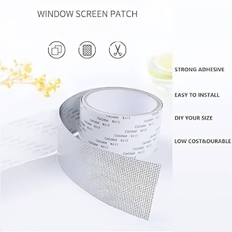     			Screen Repair Tape,Window Screen Repair Kit Strong Adhesive Screen Patch Repair(Pack of 1)