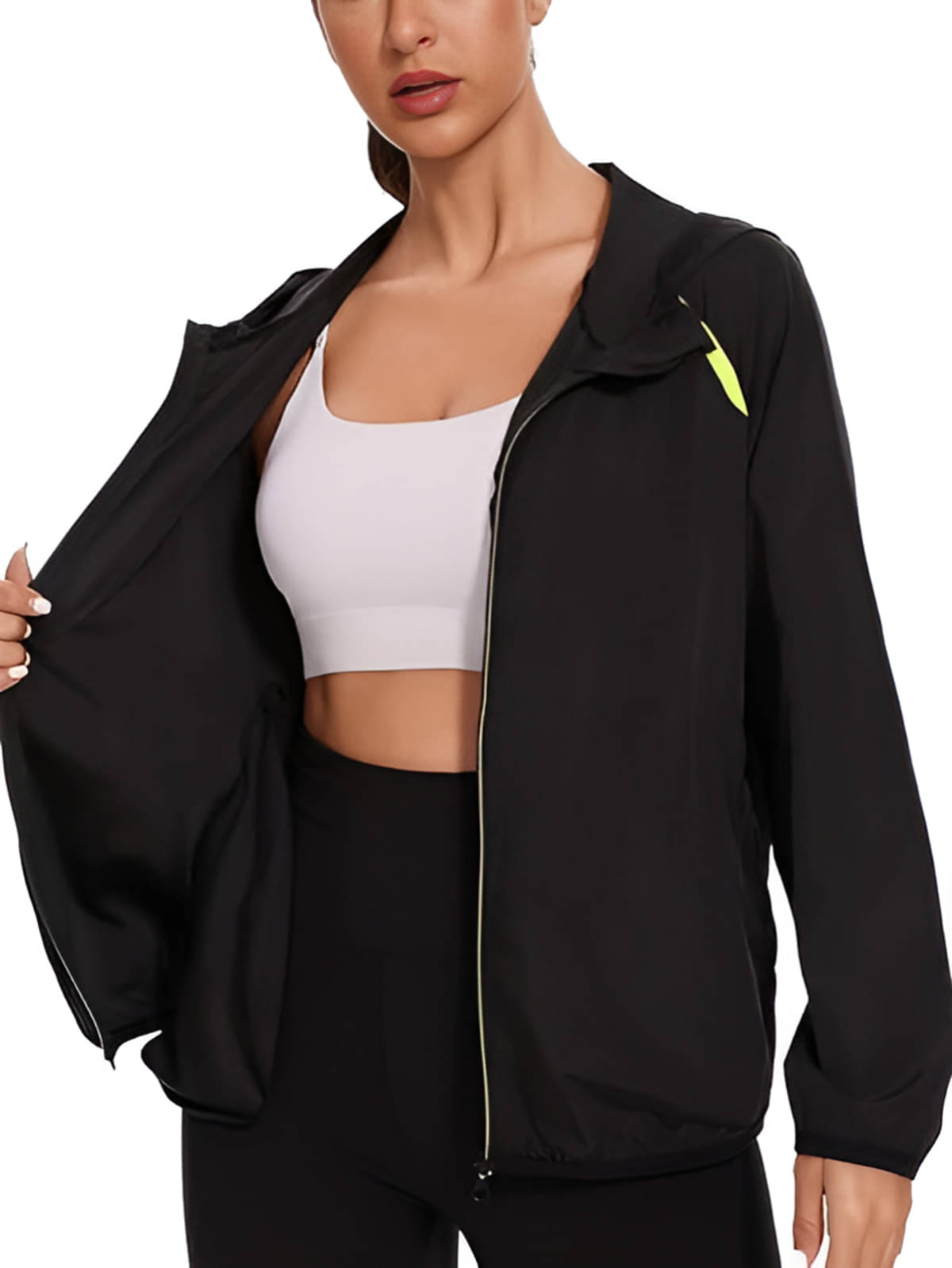 PLUS PARADISE Women Regular Jacket ( Black ) PLUS PARADISE Women Regular Jacket ( Black )