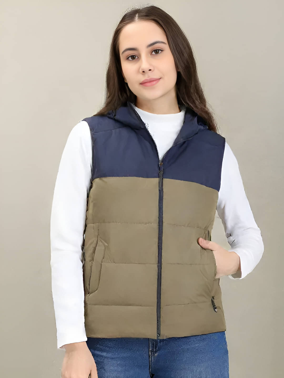 PLUS PARADISE - Polyester Multi Color Hooded Jackets PLUS PARADISE - Polyester Multi Color Hooded Jackets