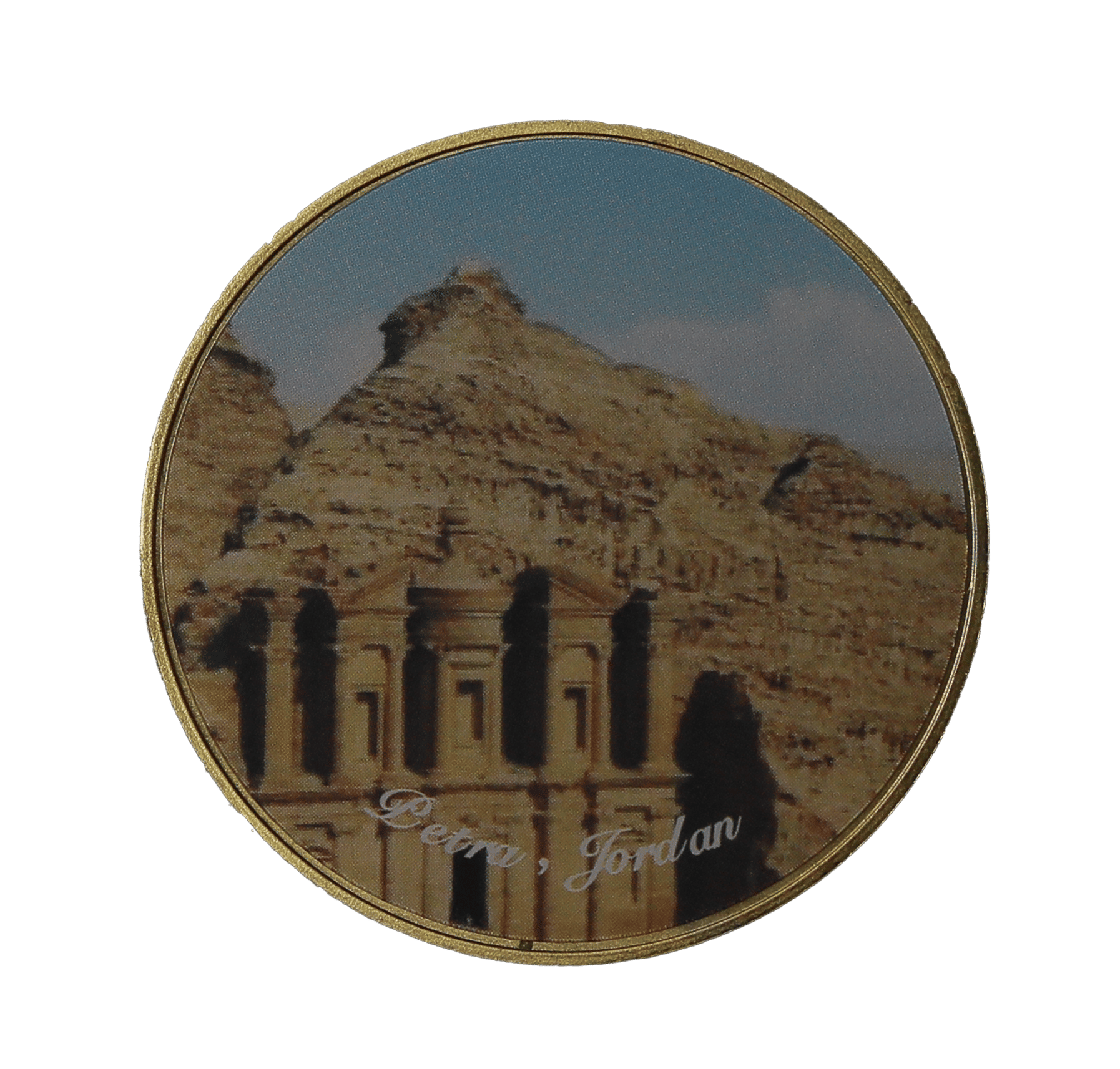 Petra Jordan Seven Wonders of The World Commemorative Collectible Gold Plated Coin 1 Oz Rare Medallion Fantasy Physical Coin (Gold Plated with Luxury Box) Petra Jordan Seven Wonders of The World Commemorative Collectible Gold Plated Coin 1 Oz Rare Medallion Fantasy Physical Coin (Gold Plated with Luxury Box)