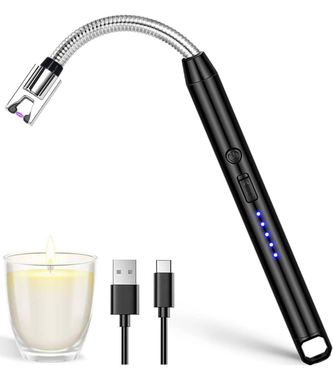 QitmirMKT Rechargeable Electric Gas Lighter Multicolor Stainless Steel Cigarette Lighter ( Pack of 1 ) QitmirMKT Rechargeable Electric Gas Lighter Multicolor Stainless Steel Cigarette Lighter ( Pack of 1 )