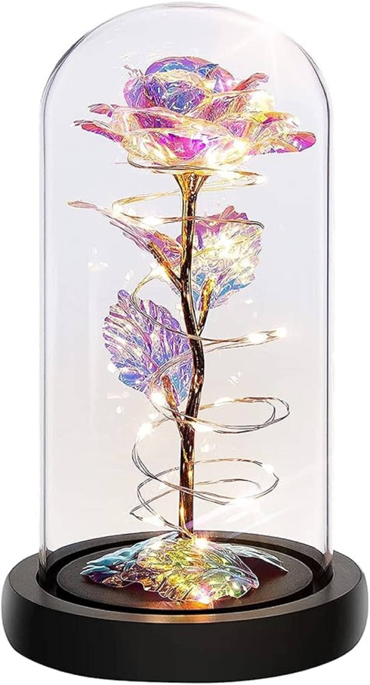 RAMDEV ENTERPRISE - Multicolor Rose Artificial Flower ( Pack of 1 ) RAMDEV ENTERPRISE - Multicolor Rose Artificial Flower ( Pack of 1 )