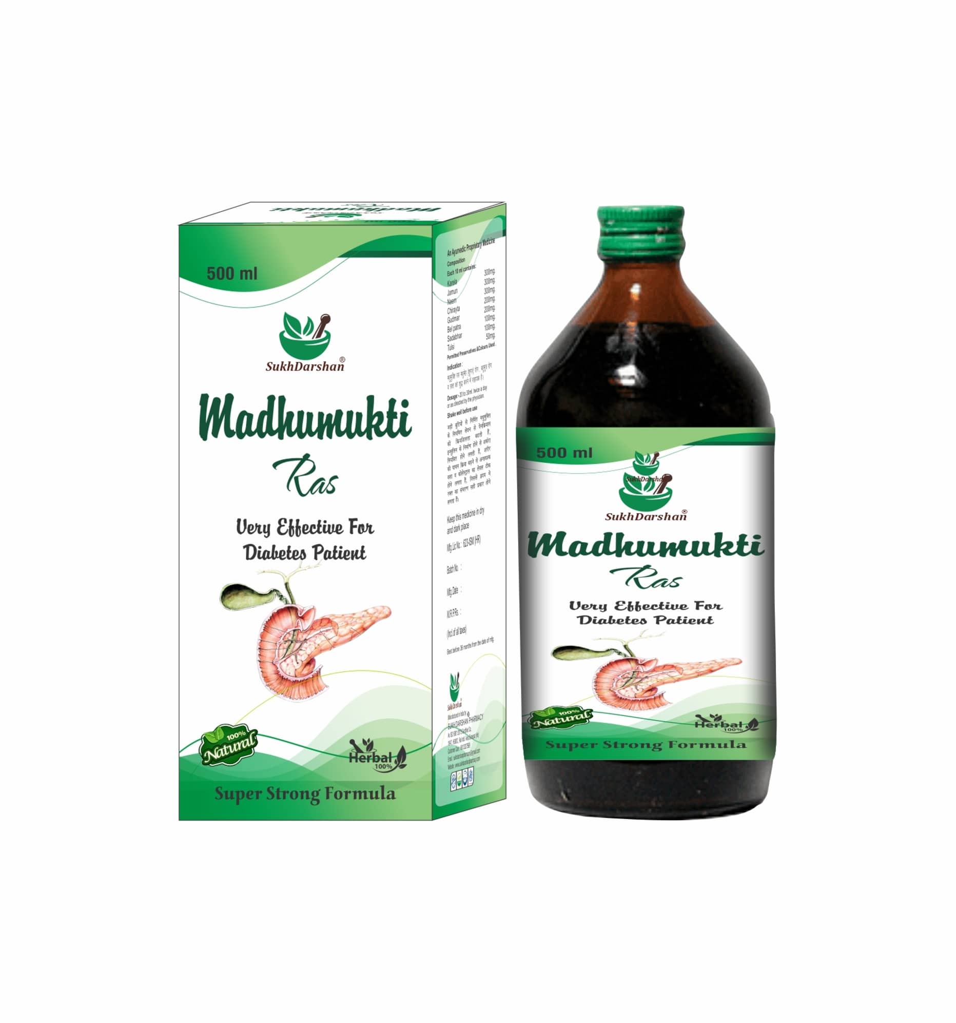 Sukh Darshan Madhumukti Ras 500ml