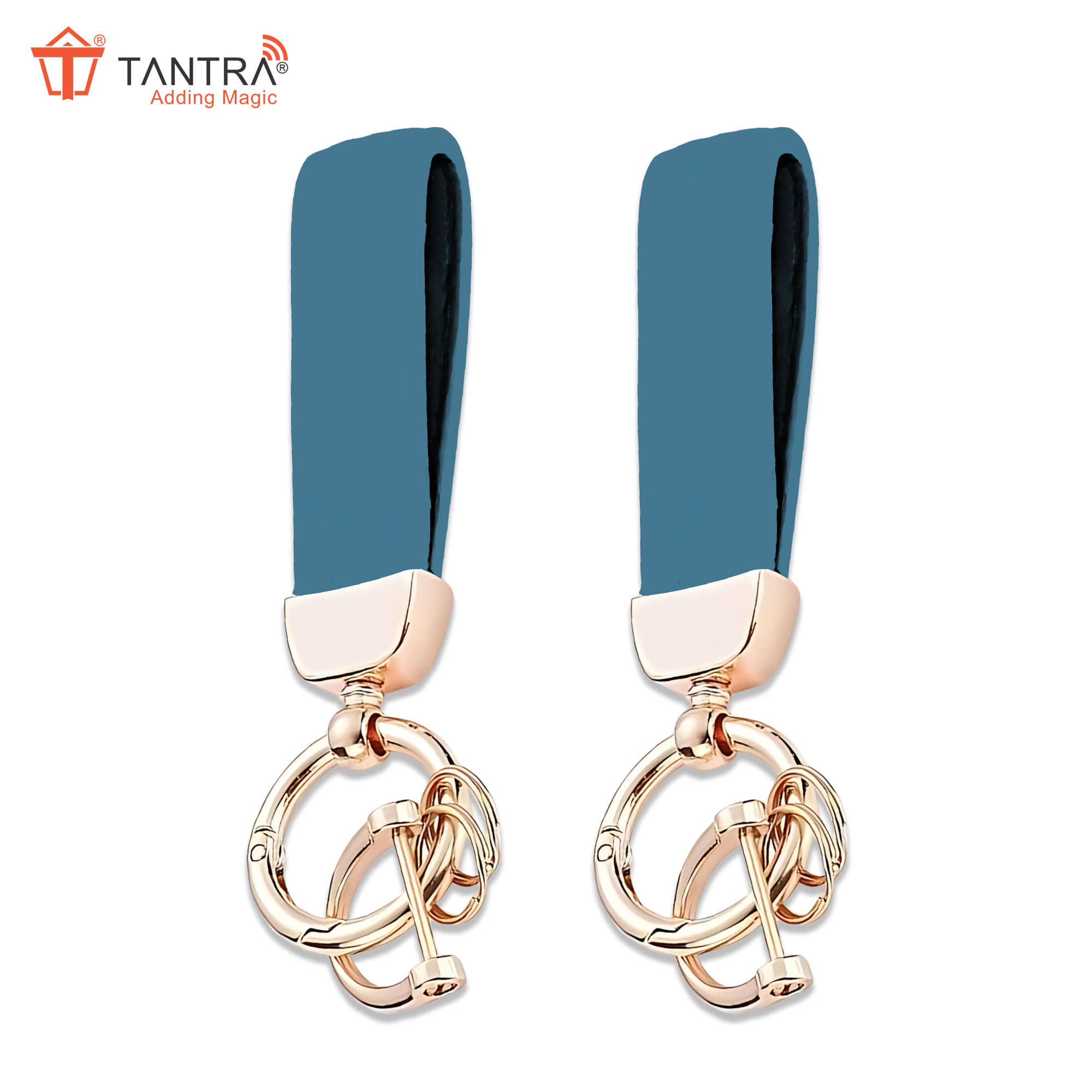 TANTRA Premium Leather Keychain - Stylish Genuine Leather Key Ring for All Car Key Durable & Elegant Key Holder TANTRA Premium Leather Keychain - Stylish Genuine Leather Key Ring for All Car Key Durable & Elegant Key Holder