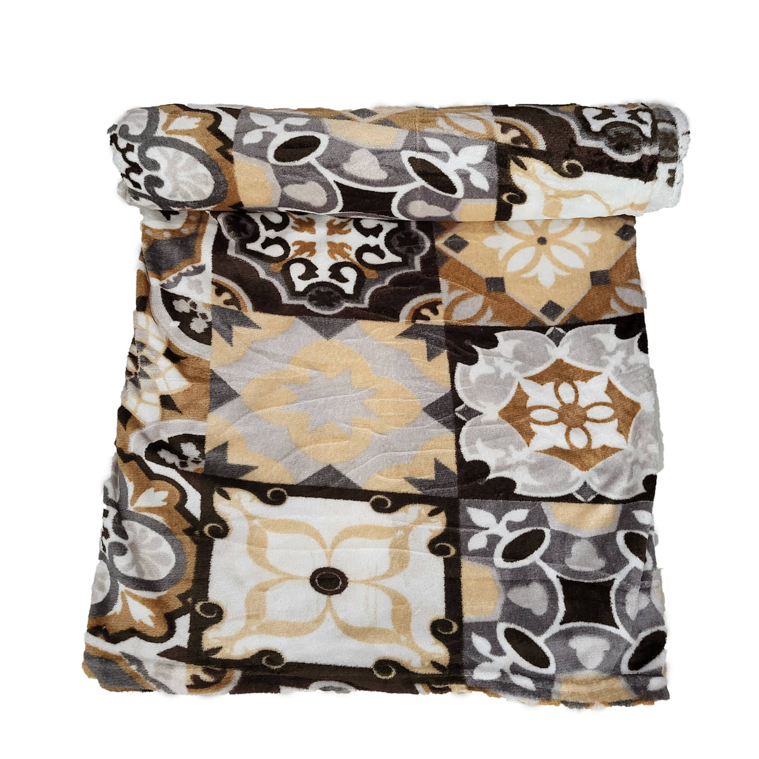 Welhouse Mink Floral Single Bed Blanket ( 270 cm x 150 cm ) - Multicolor ( Pack of 1 )