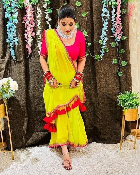 mahalaxmi fab Georgette Applique Saree With Unstitched Blouse Piece ( Rama ) mahalaxmi fab Georgette Applique Saree With Unstitched Blouse Piece ( Rama )