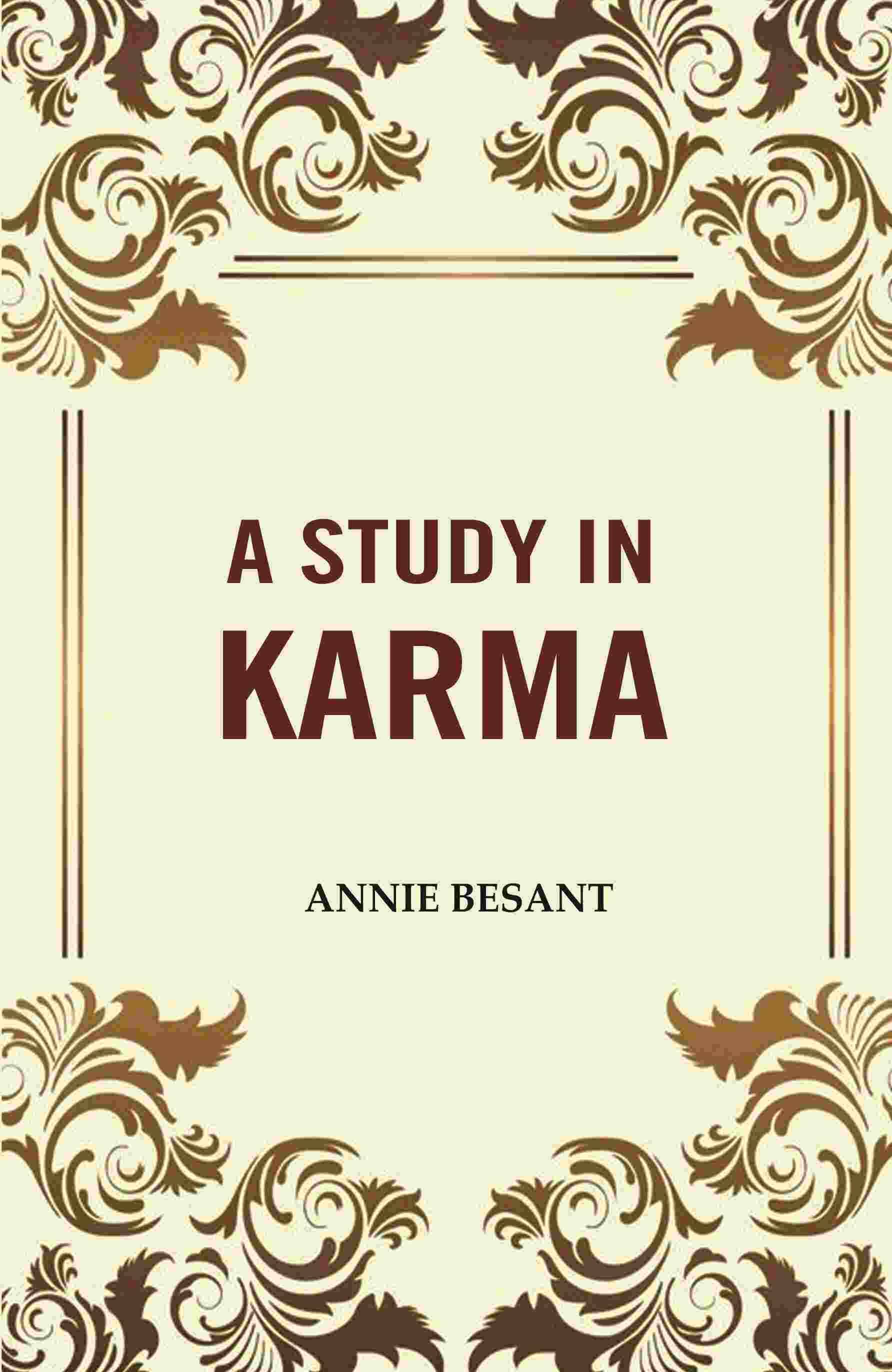     			A Study in Karma
