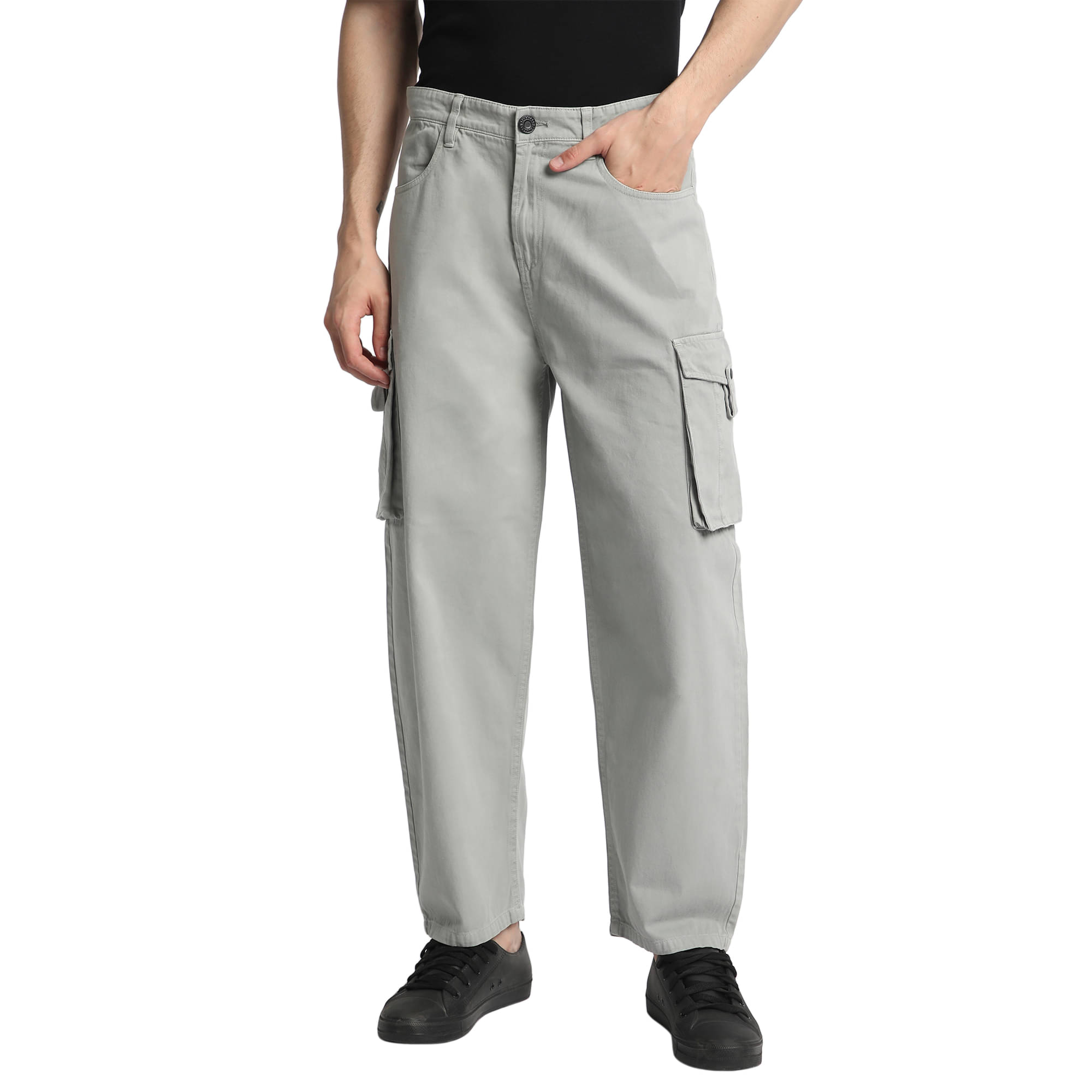     			Bene Kleed Men Classic Loose Fit Cargos Trouser
