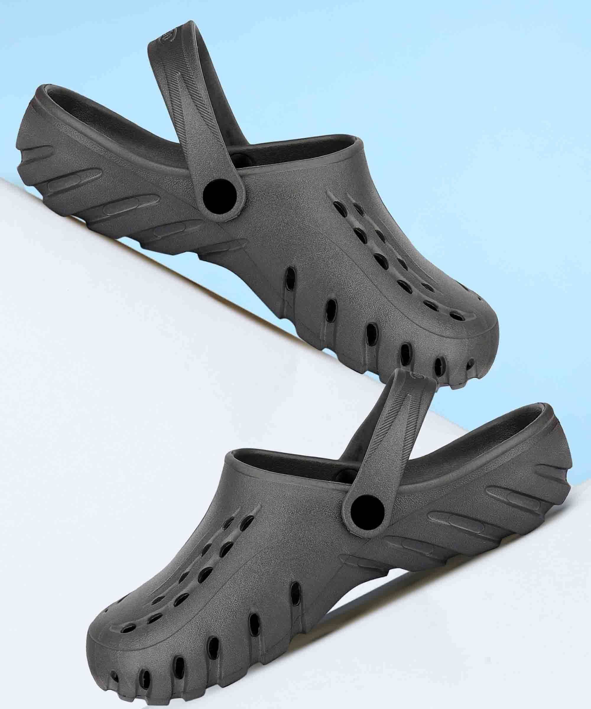     			Bersache - Black Men's Clogs