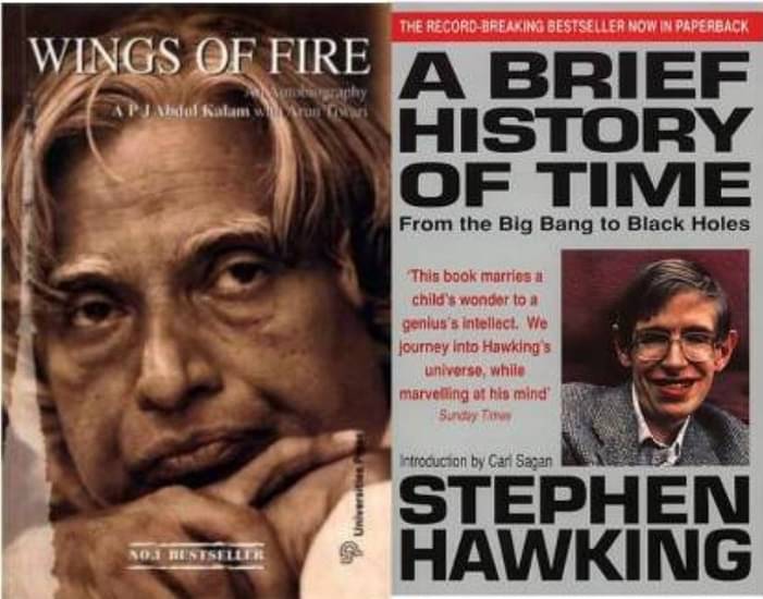     			Brief History Of Time And Wings Of Fire
