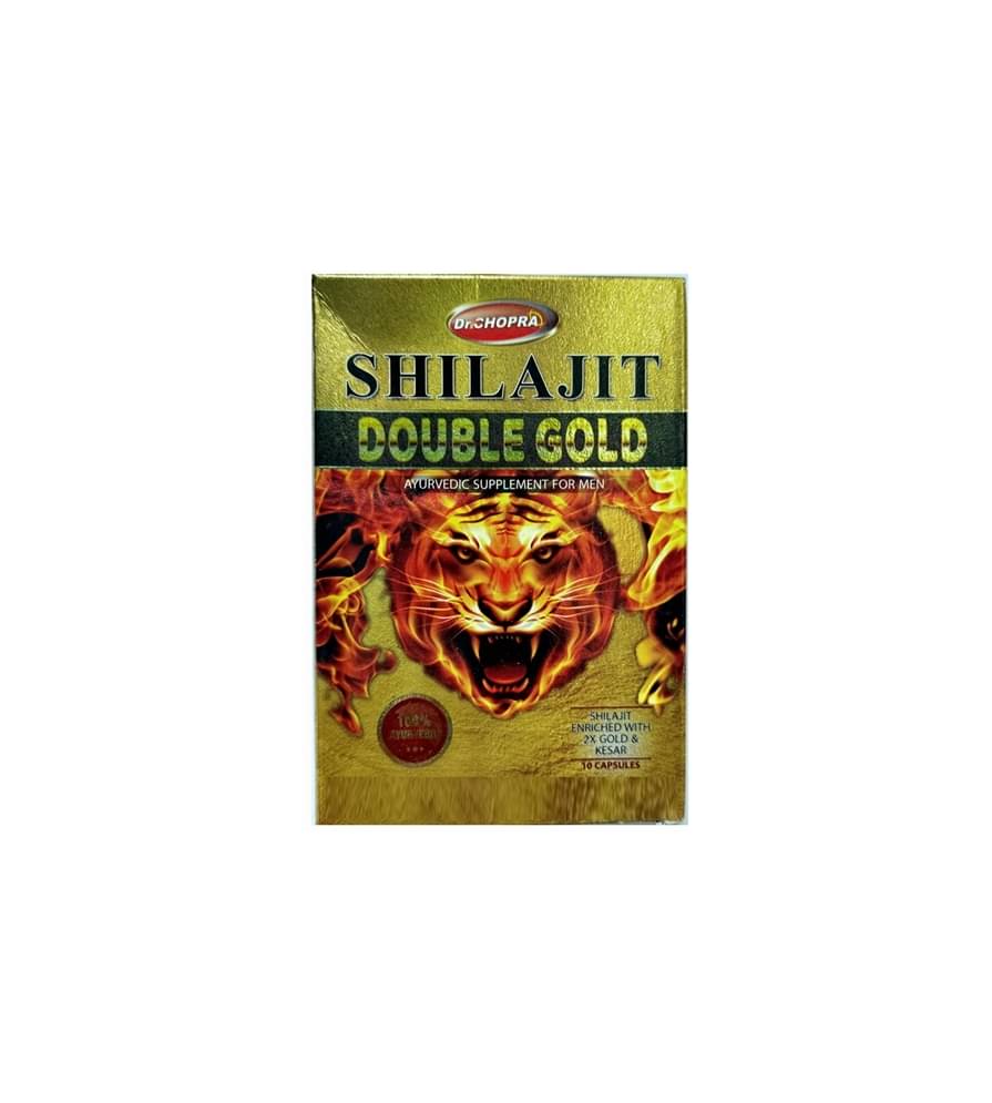     			Dr Chopra Shilajit Double Gold  | Ayurvedic Supplement I 30 Capsules