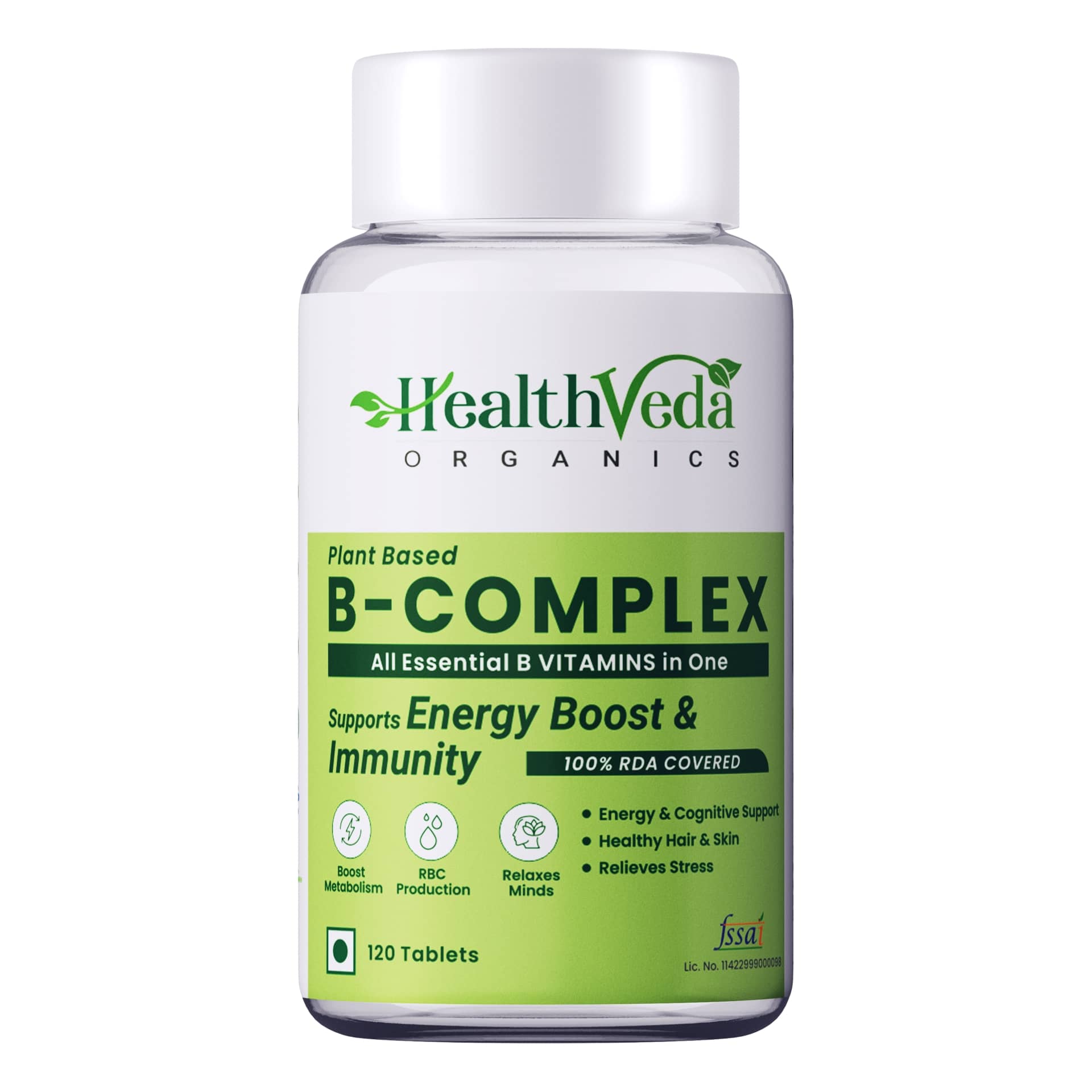 Health Veda Organics Vitamin B ( Pack of 1 )