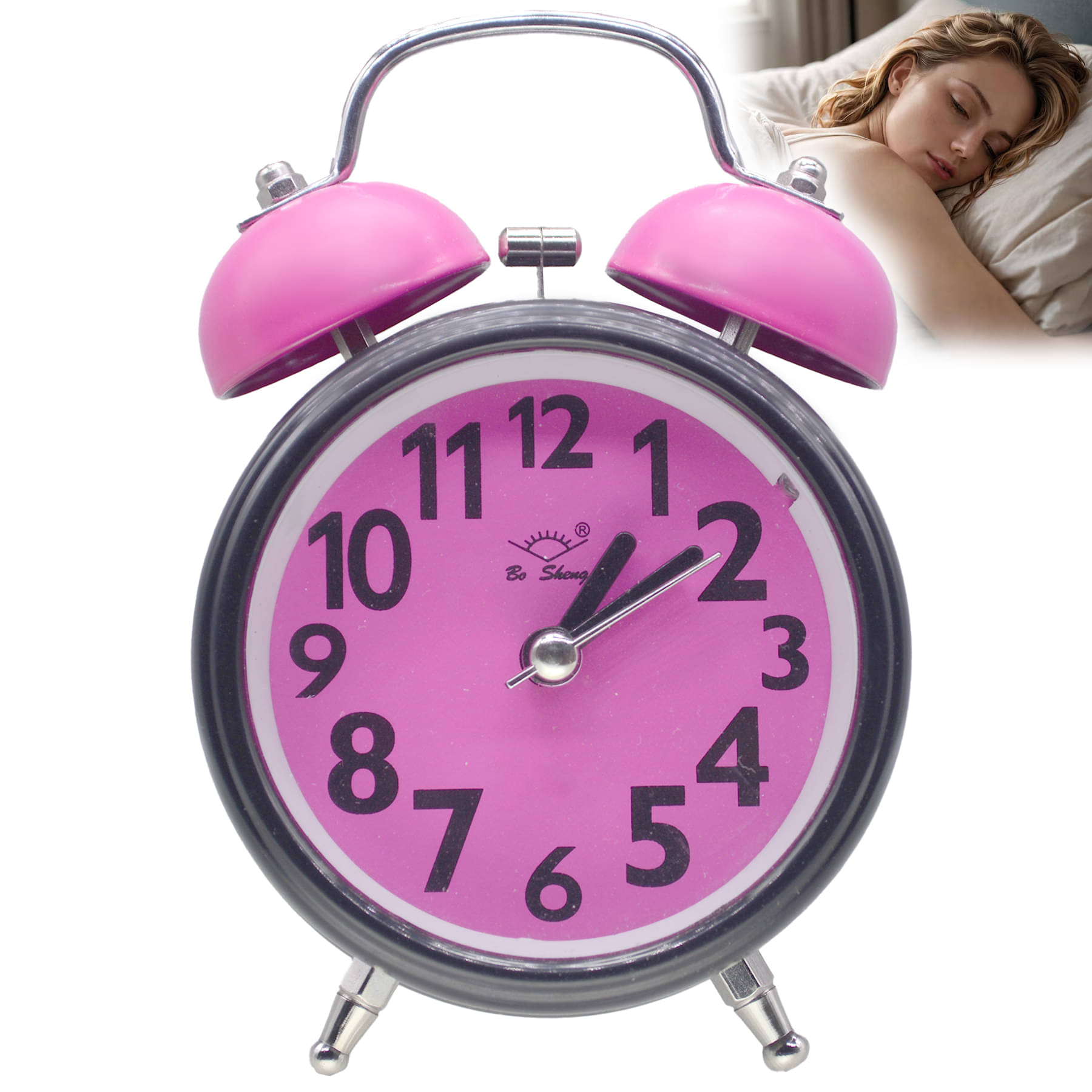     			JMALL Analog Alarm Alarm Clock - Pack of 1