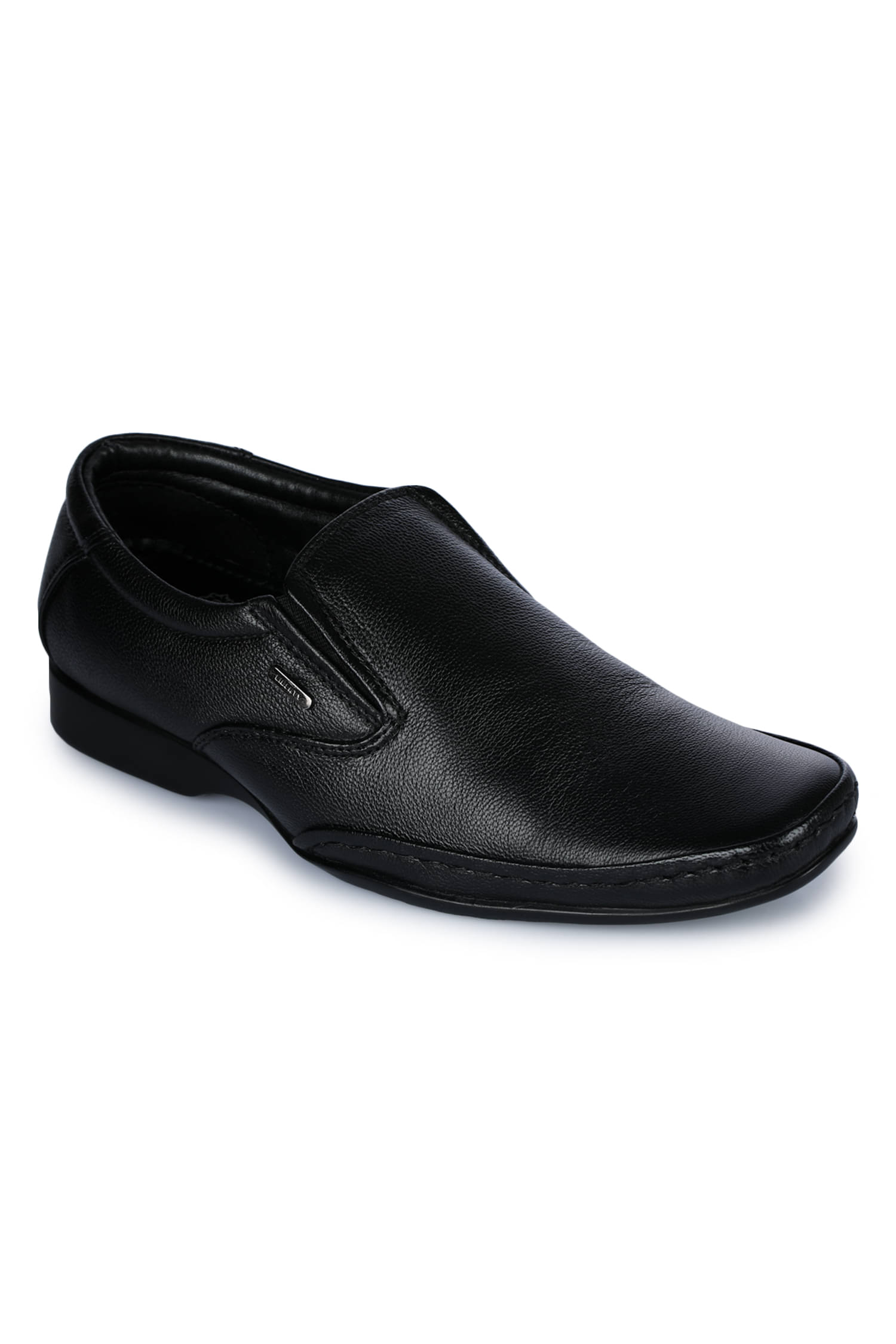     			Liberty Black Men's Slip On Formal Shoes