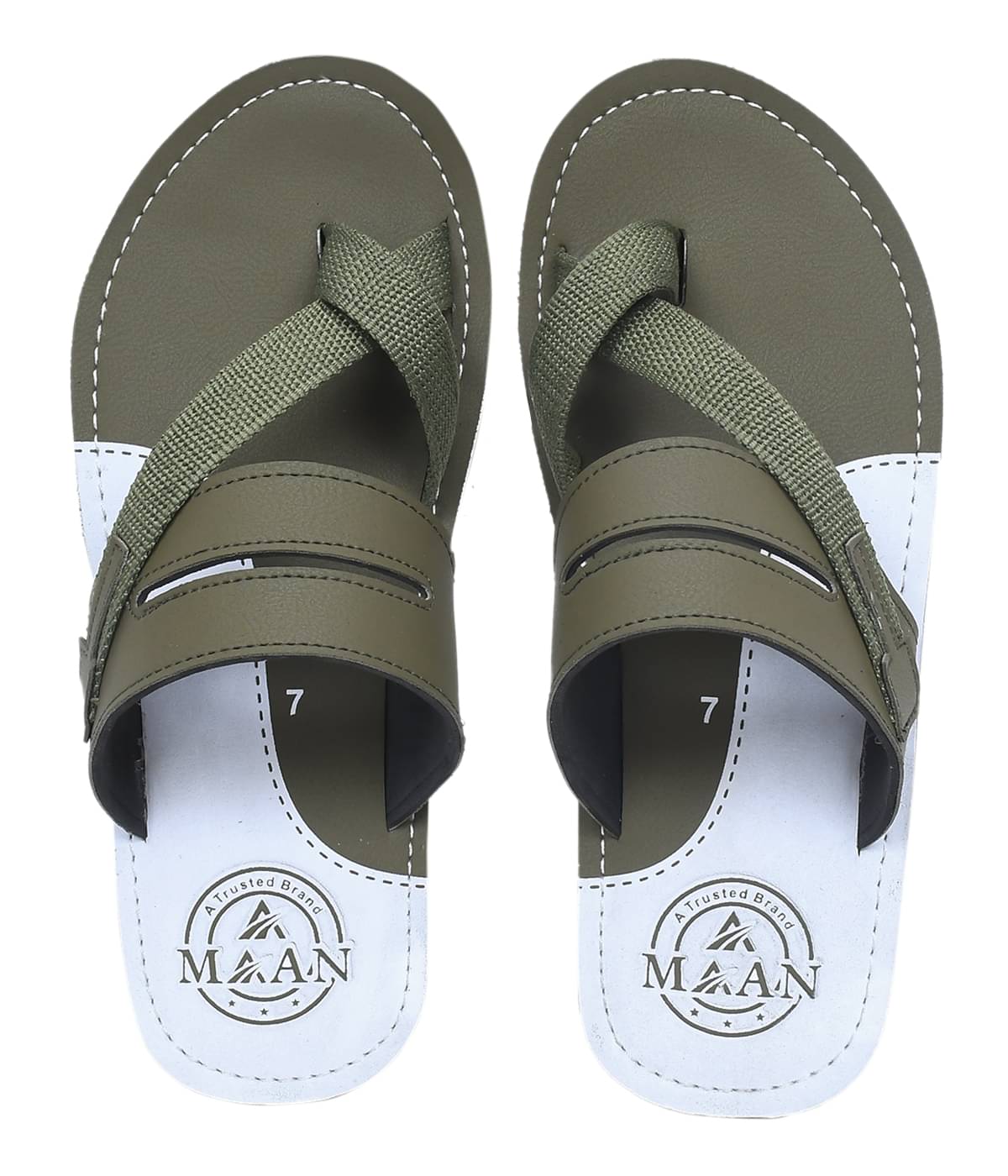MAAN Green Men's Daily Slipper