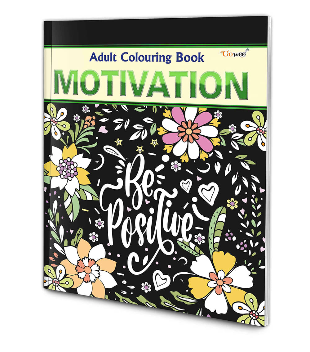     			Motivation - Adult Colouring Book : Creative colouring fun, Coloring book for adults, Art Colouring book for Adults & Kids, , Colouring book for Peace and Relaxation