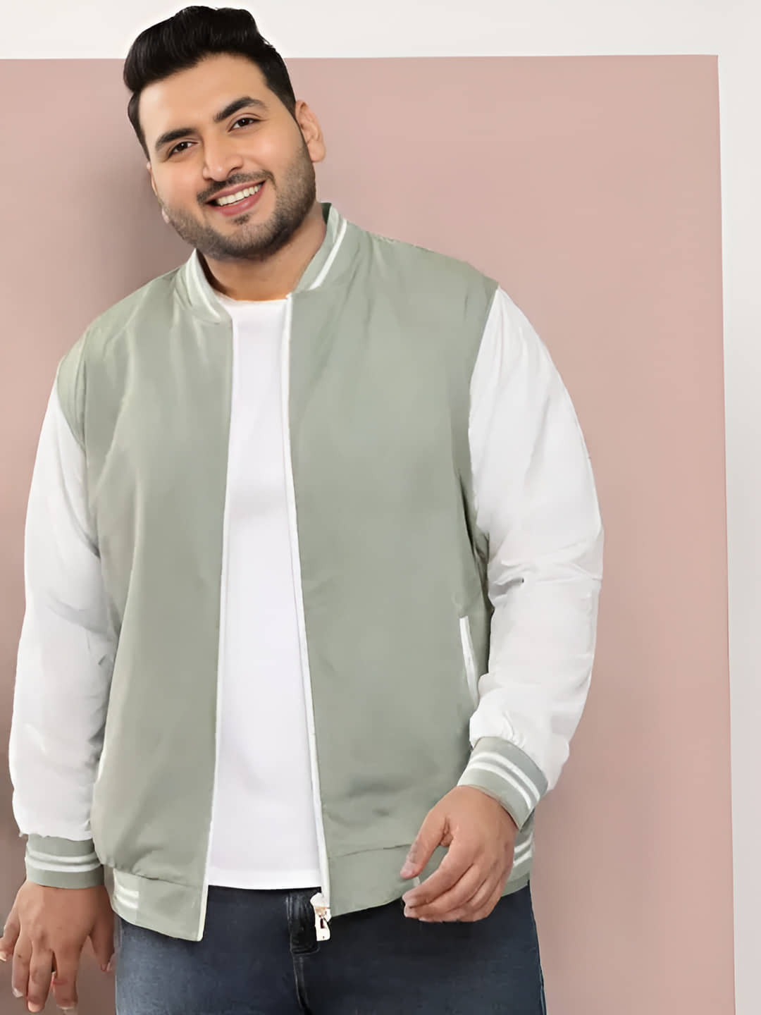 PLUS PARADISE Polyester Men's Windcheater Jacket - Green ( Pack of 1 ) - Jackets & Coats | Buy online on ZillyBuy
