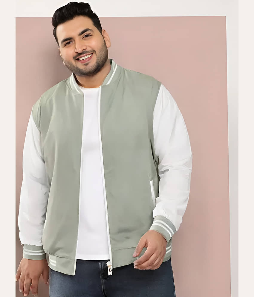 PLUS PARADISE Polyester Men's Windcheater Jacket - Green ( Pack of 1 ) - Jackets & Coats | Buy online on ZillyBuy