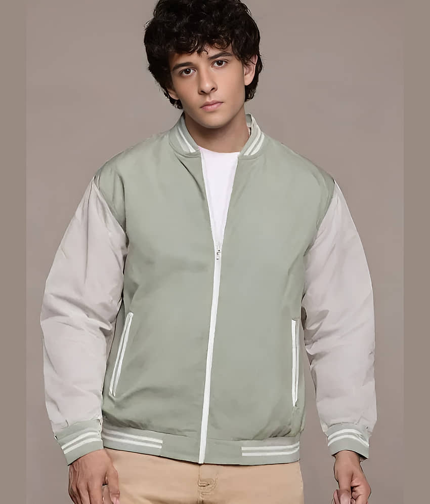PLUS PARADISE Polyester Men's Windcheater Jacket - Green ( Pack of 1 ) - Jackets & Coats | Buy online on ZillyBuy
