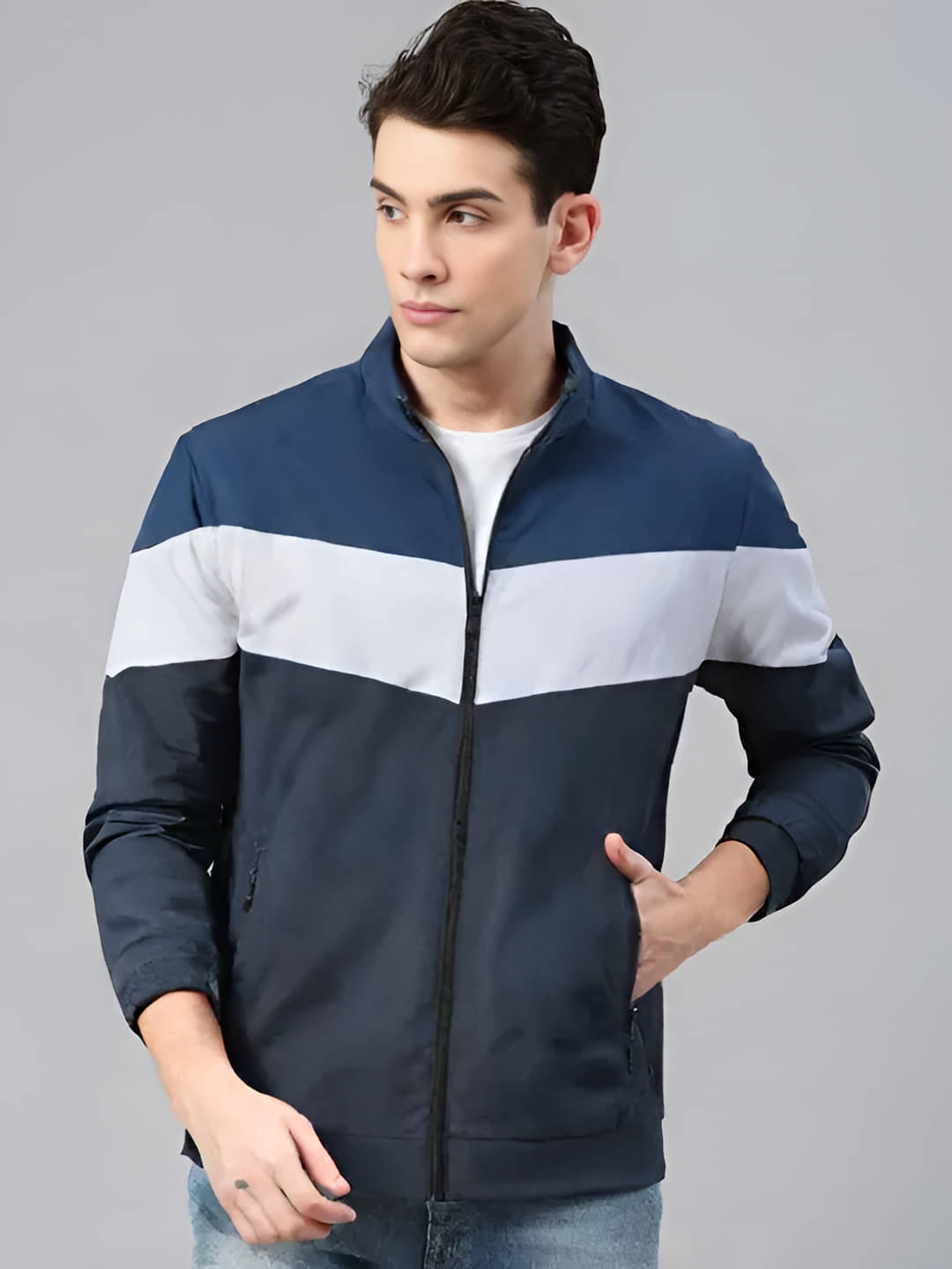 PLUS PARADISE Polyester Men's Casual Jacket - Multicolor ( Pack of 1 ) PLUS PARADISE Polyester Men's Casual Jacket - Multicolor ( Pack of 1 )