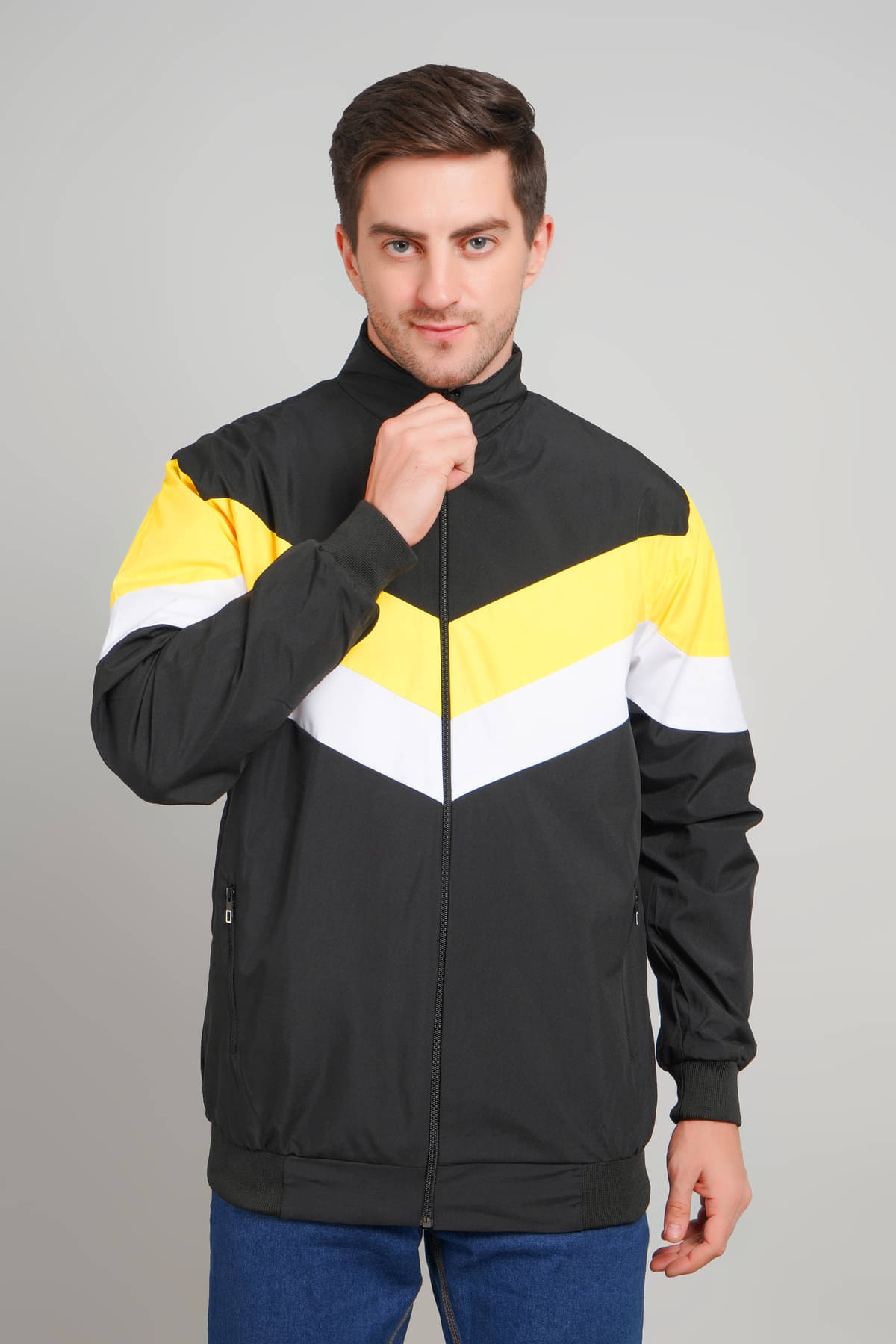     			PLUS PARADISE Polyester Men's Casual Jacket - Multicolor ( Pack of 1 )