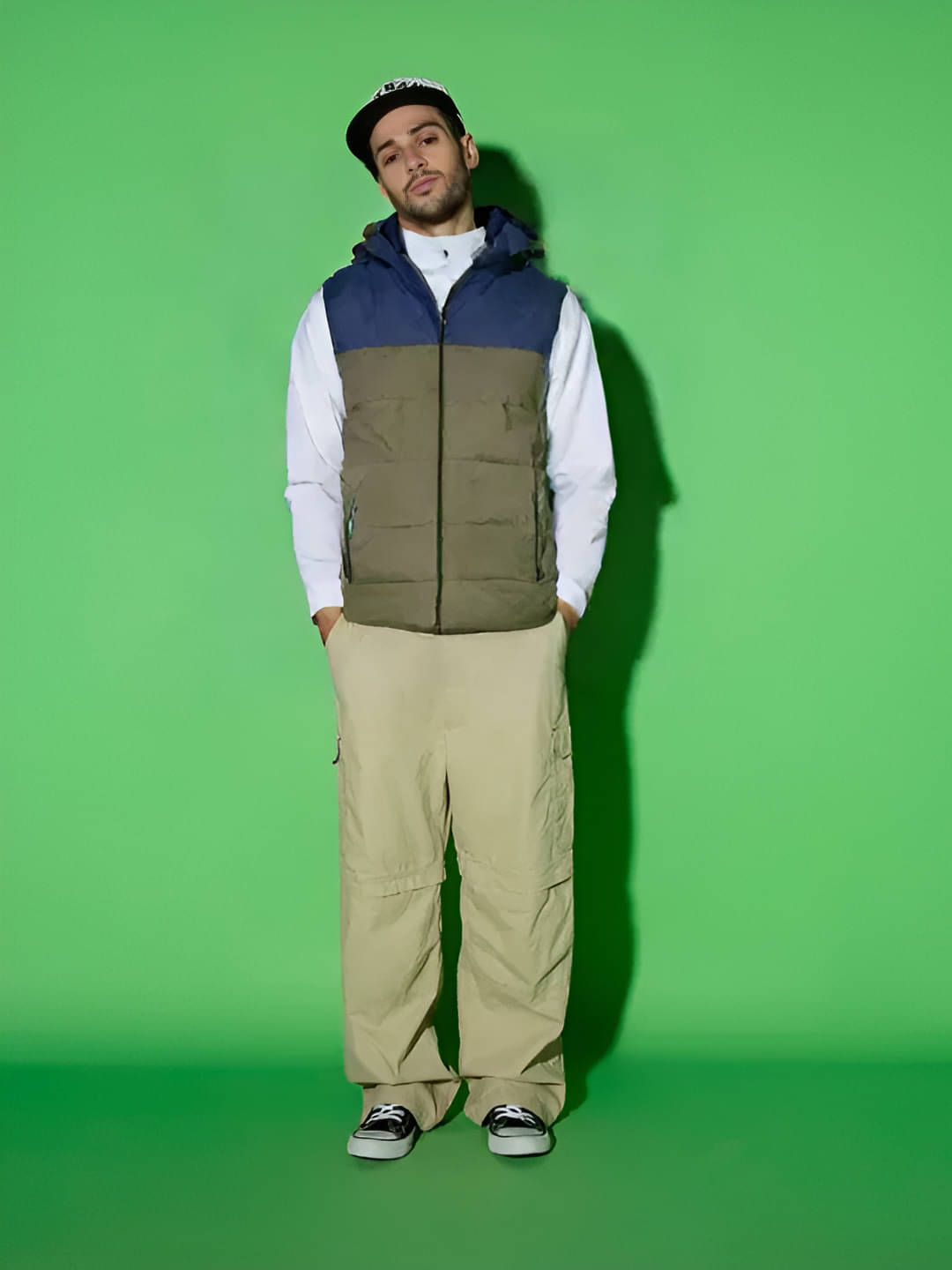     			PLUS PARADISE Polyester Men's Puffer Jacket - Multicolor ( Pack of 1 )