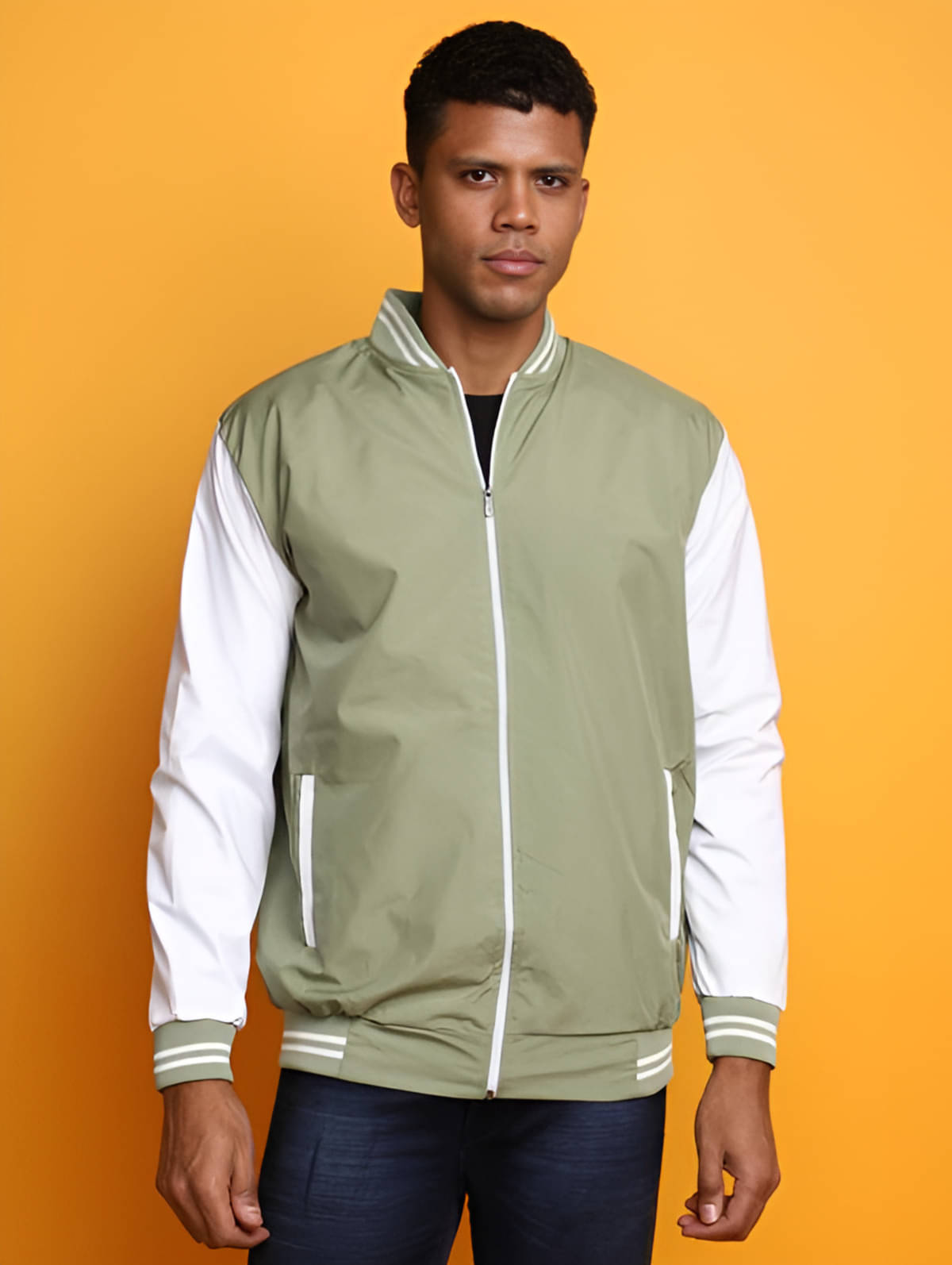     			PLUS PARADISE Polyester Men's Windcheater Jacket - Green ( Pack of 1 )