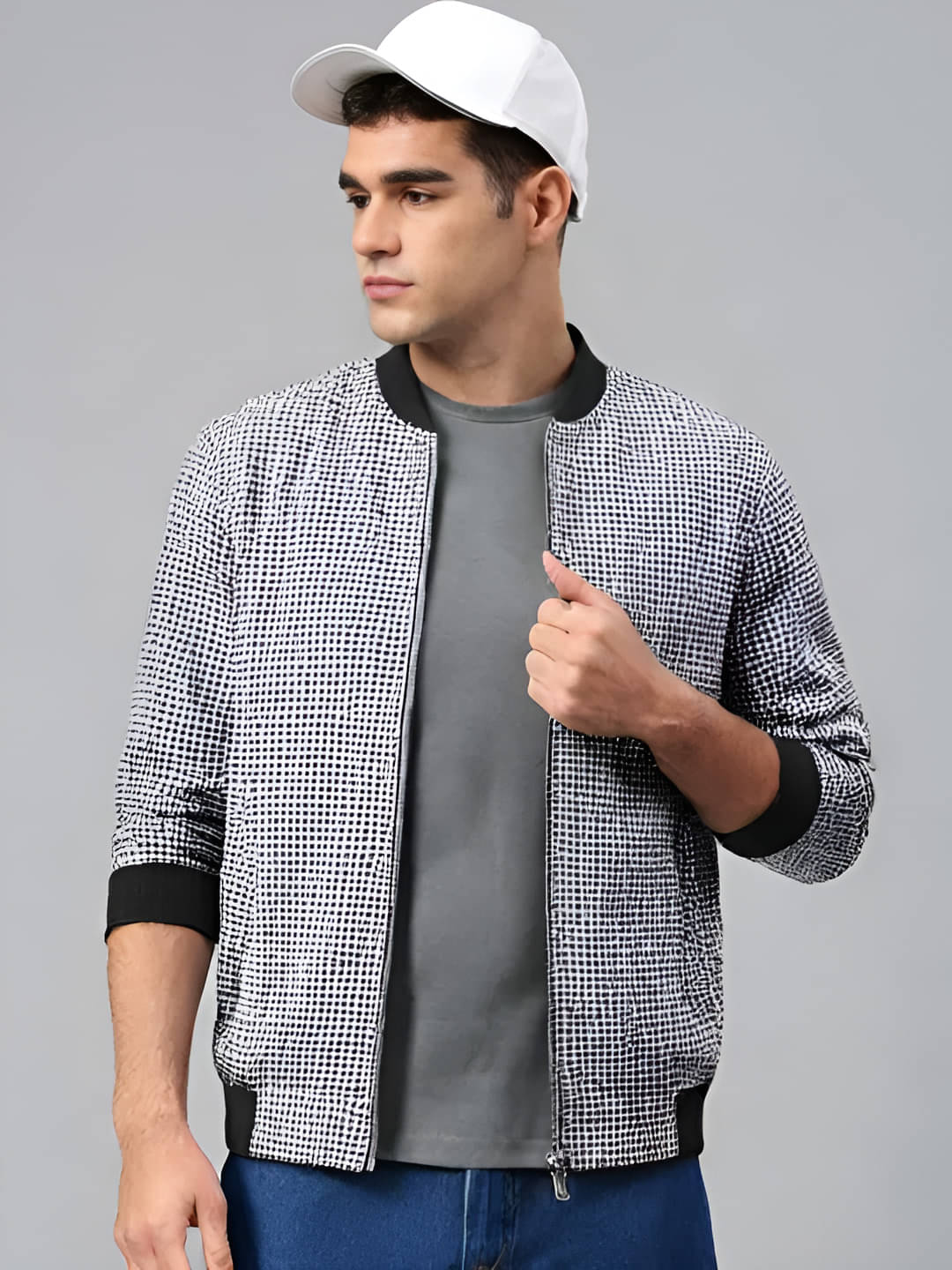     			PLUS PARADISE Polyester Men's Casual Jacket - Black ( Pack of 1 )