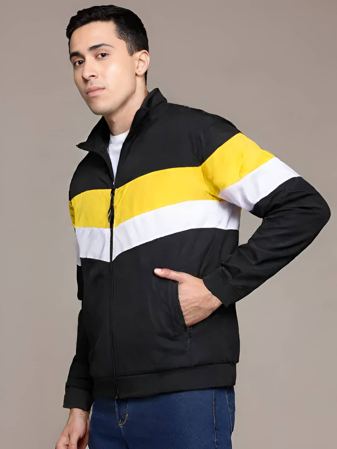 PLUS PARADISE Polyester Men's Casual Jacket - Multicolor ( Pack of 1 ) PLUS PARADISE Polyester Men's Casual Jacket - Multicolor ( Pack of 1 )