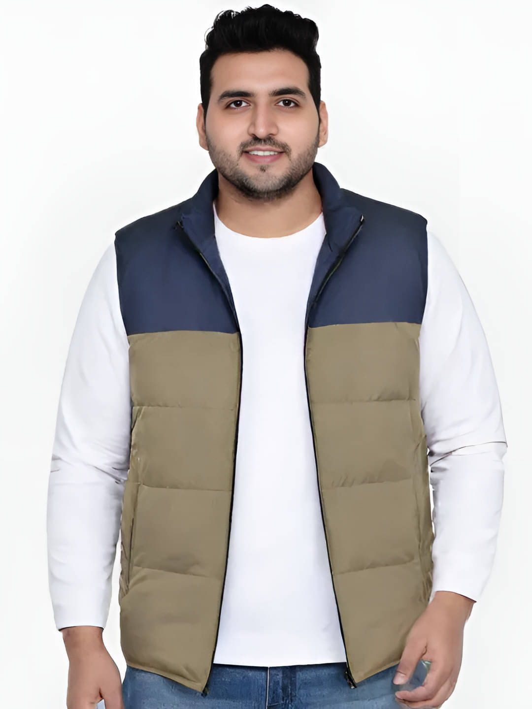     			PLUS PARADISE Polyester Men's Puffer Jacket - Multicolor ( Pack of 1 )