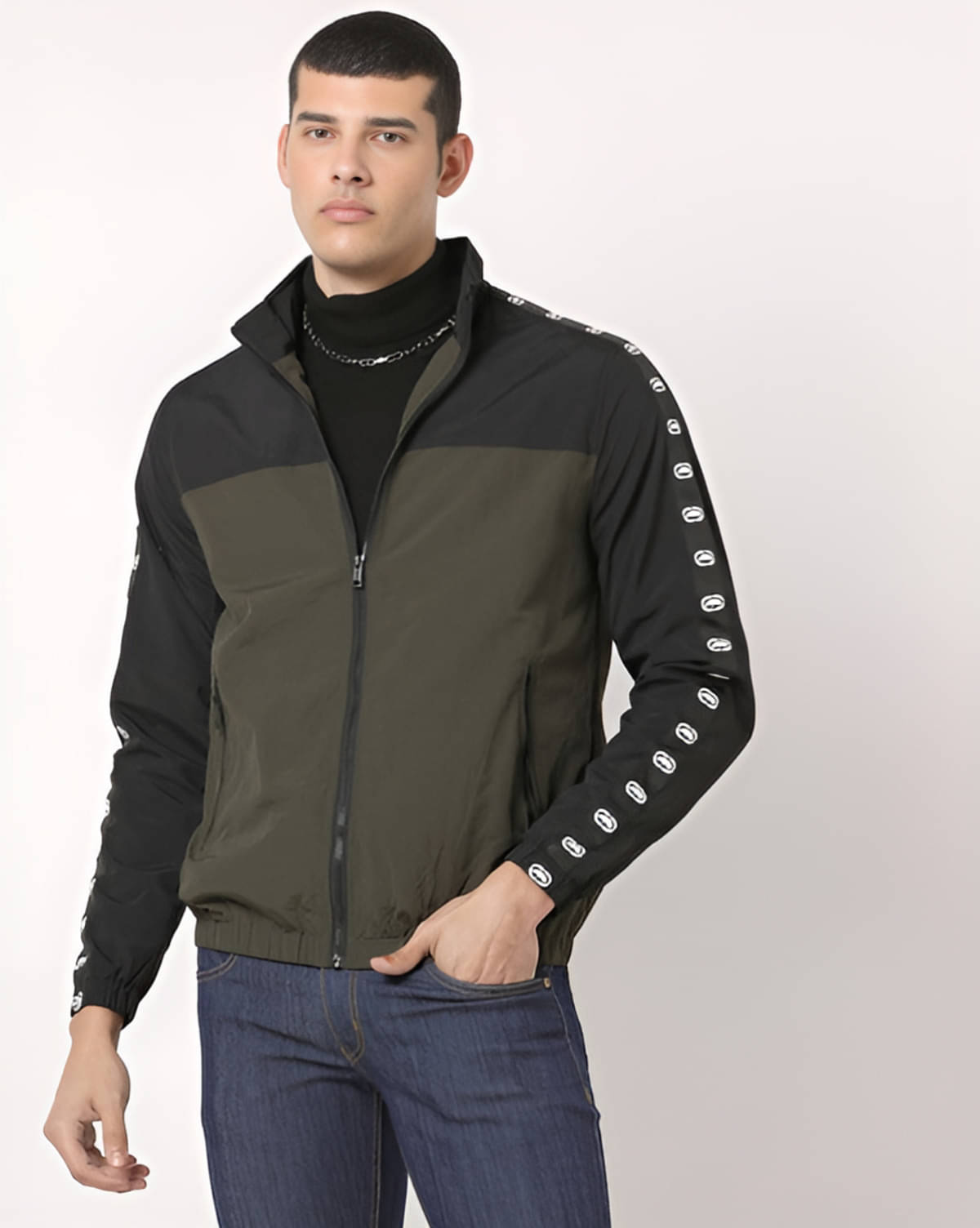     			PLUS PARADISE Polyester Men's Windcheater Jacket - Green ( Pack of 1 )