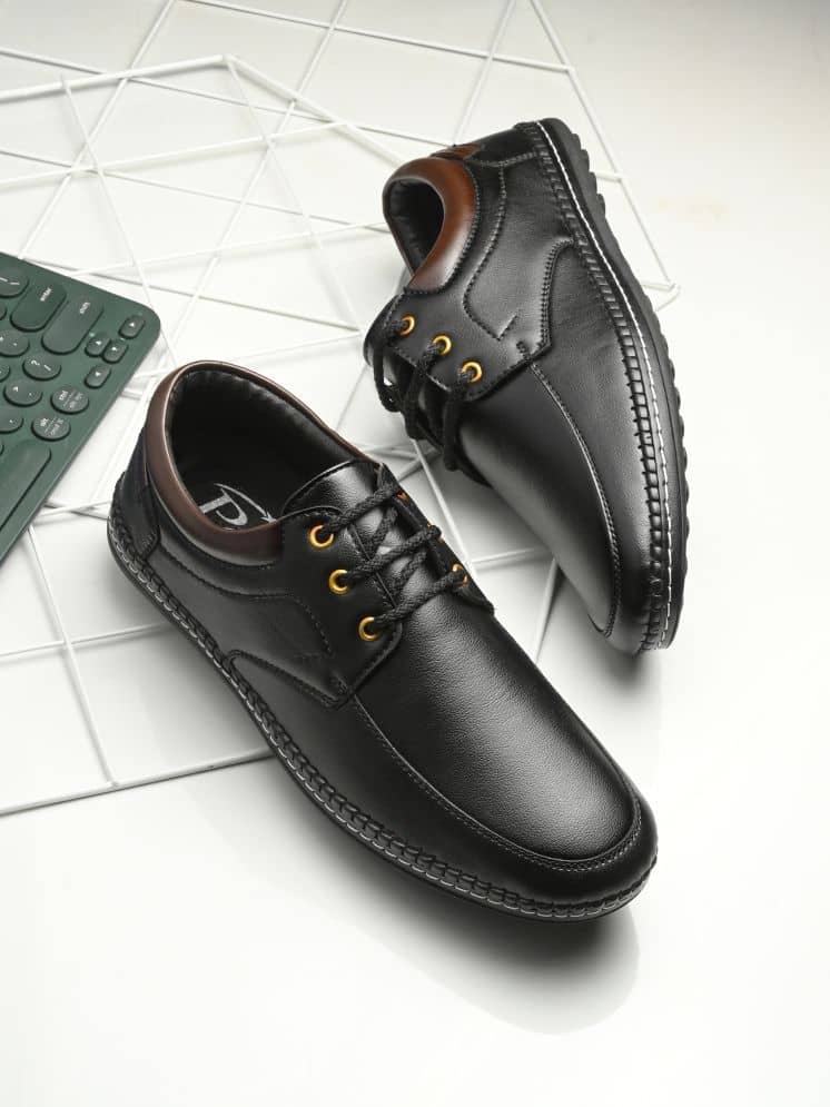 POS Planet of Shoes Black Men's Espadrilles Shoes - Casual Shoes | Buy online on ZillyBuy