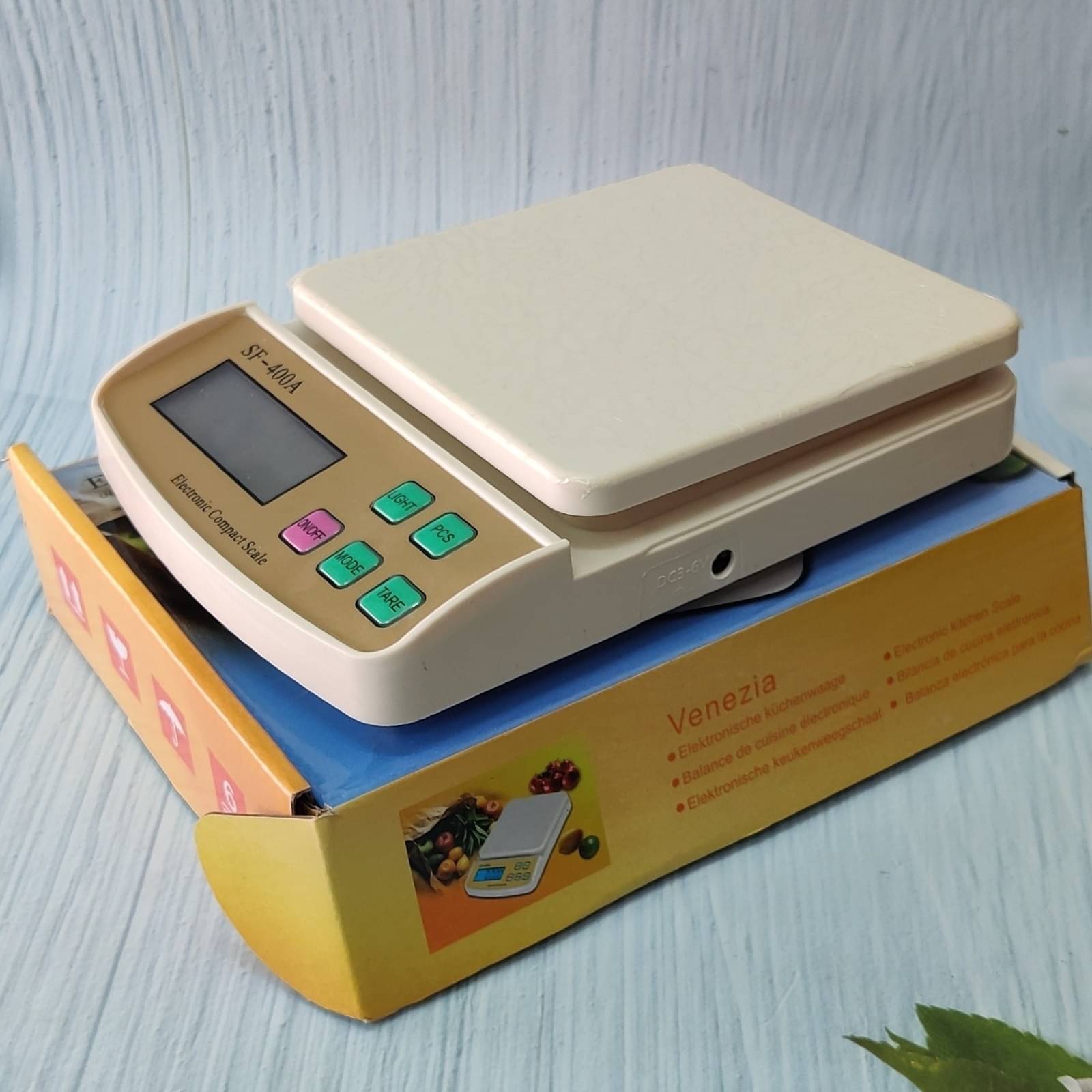 QitmirMKT - Digital Square Weighing Scale QitmirMKT - Digital Square Weighing Scale
