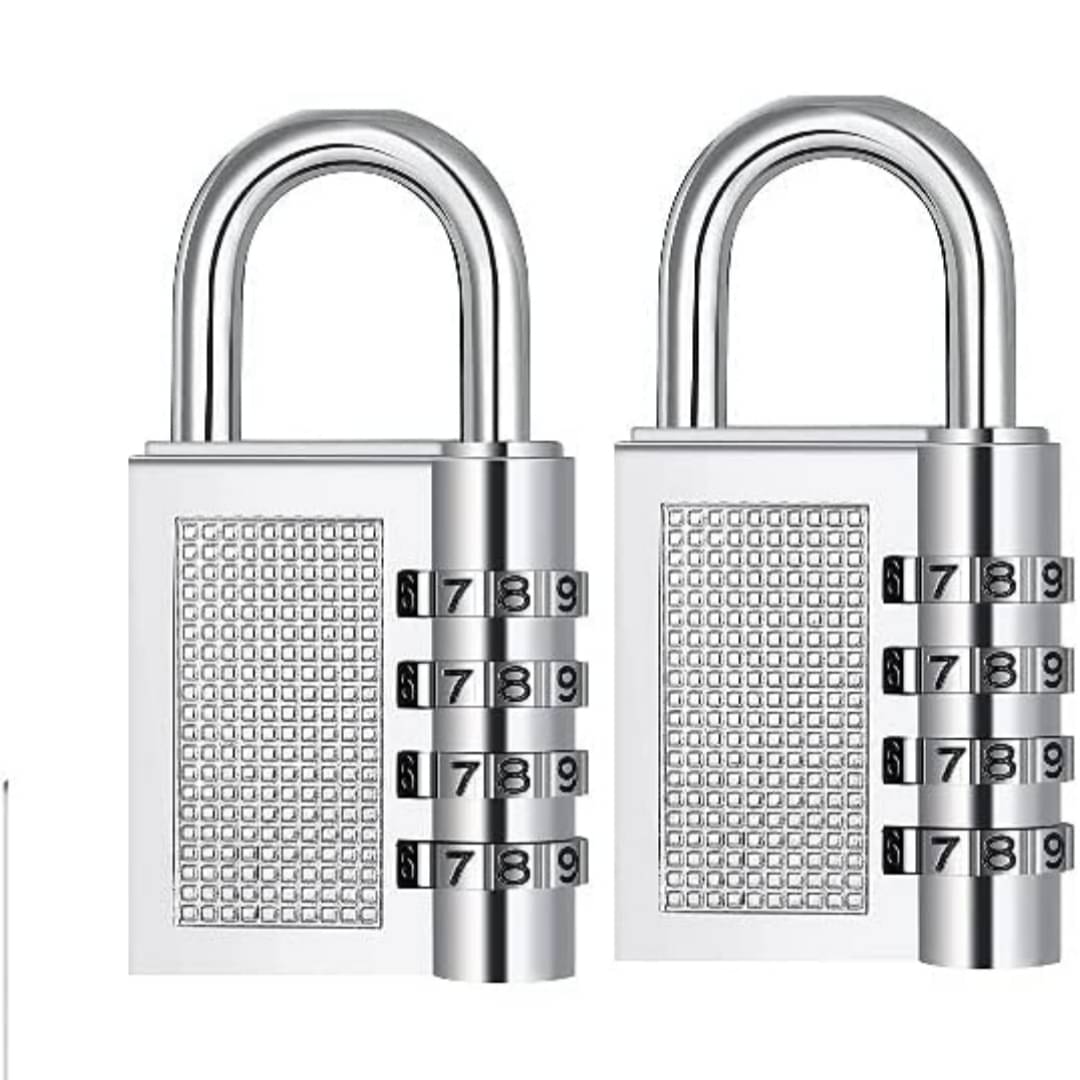 QitmirMKT High Security Combination Lock (Pack of 2) Multi Color Safety Lock ( Pack of 2 ) QitmirMKT High Security Combination Lock (Pack of 2) Multi Color Safety Lock ( Pack of 2 )