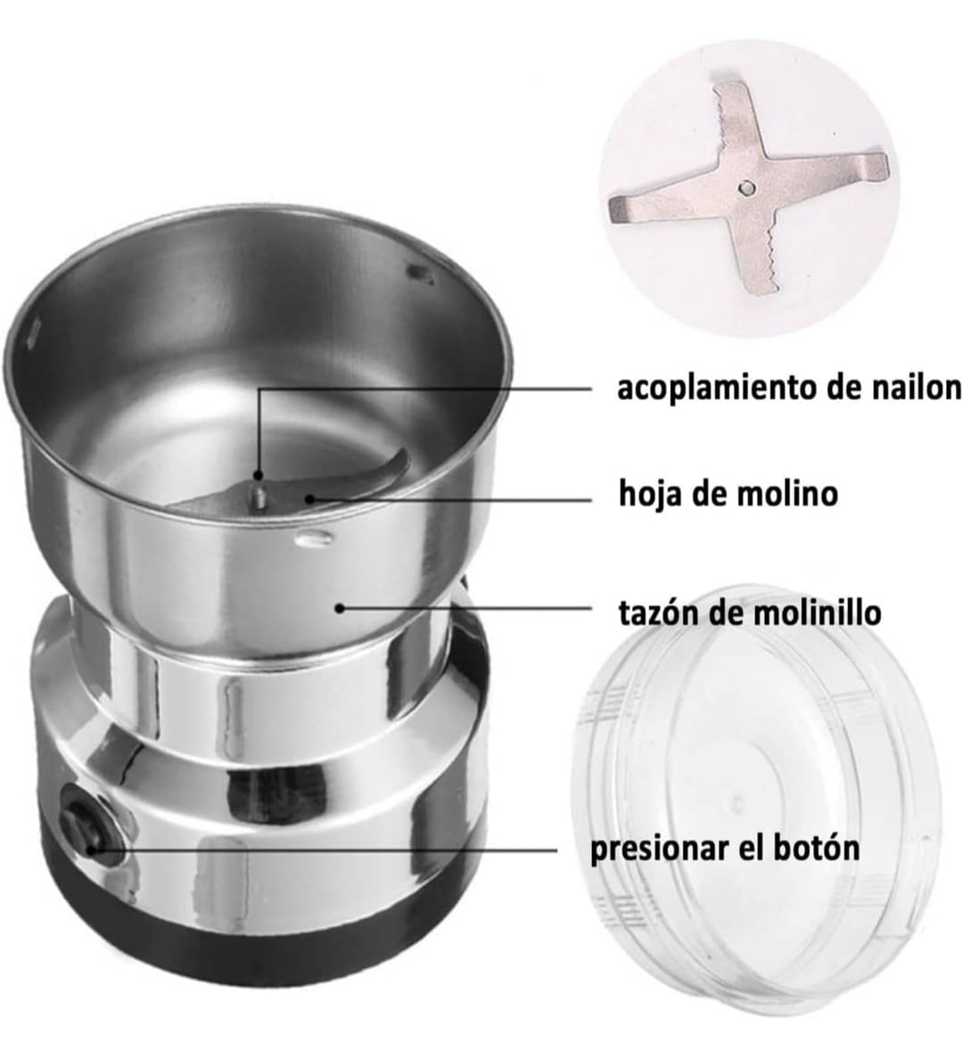    			QitmirMKT Spice Mixer Grinder Stainless Steel 1 Coffee Grinder
