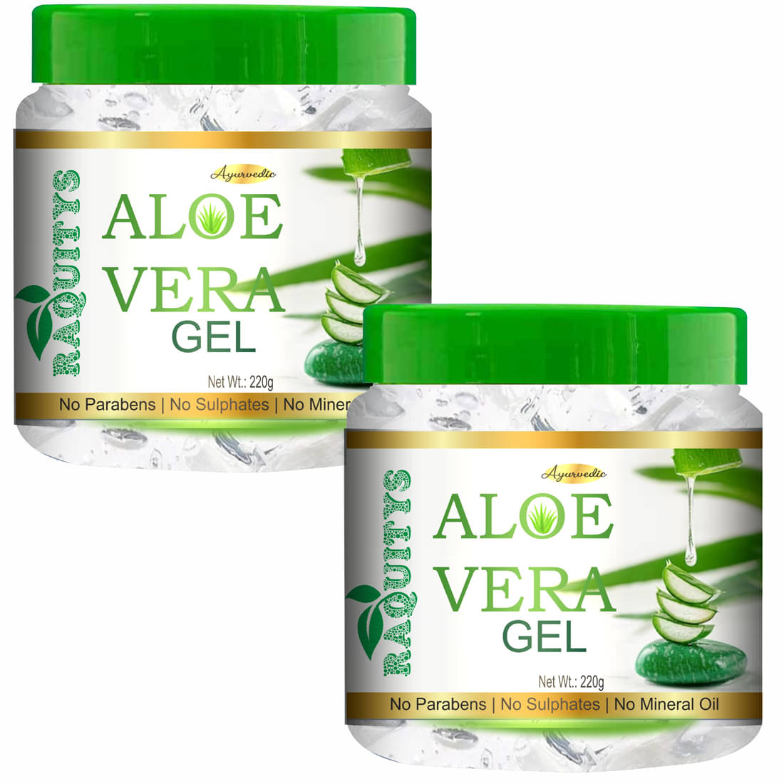     			RAQUITYS Moisturizer All Skin Type Aloe Vera ( 440 gm )