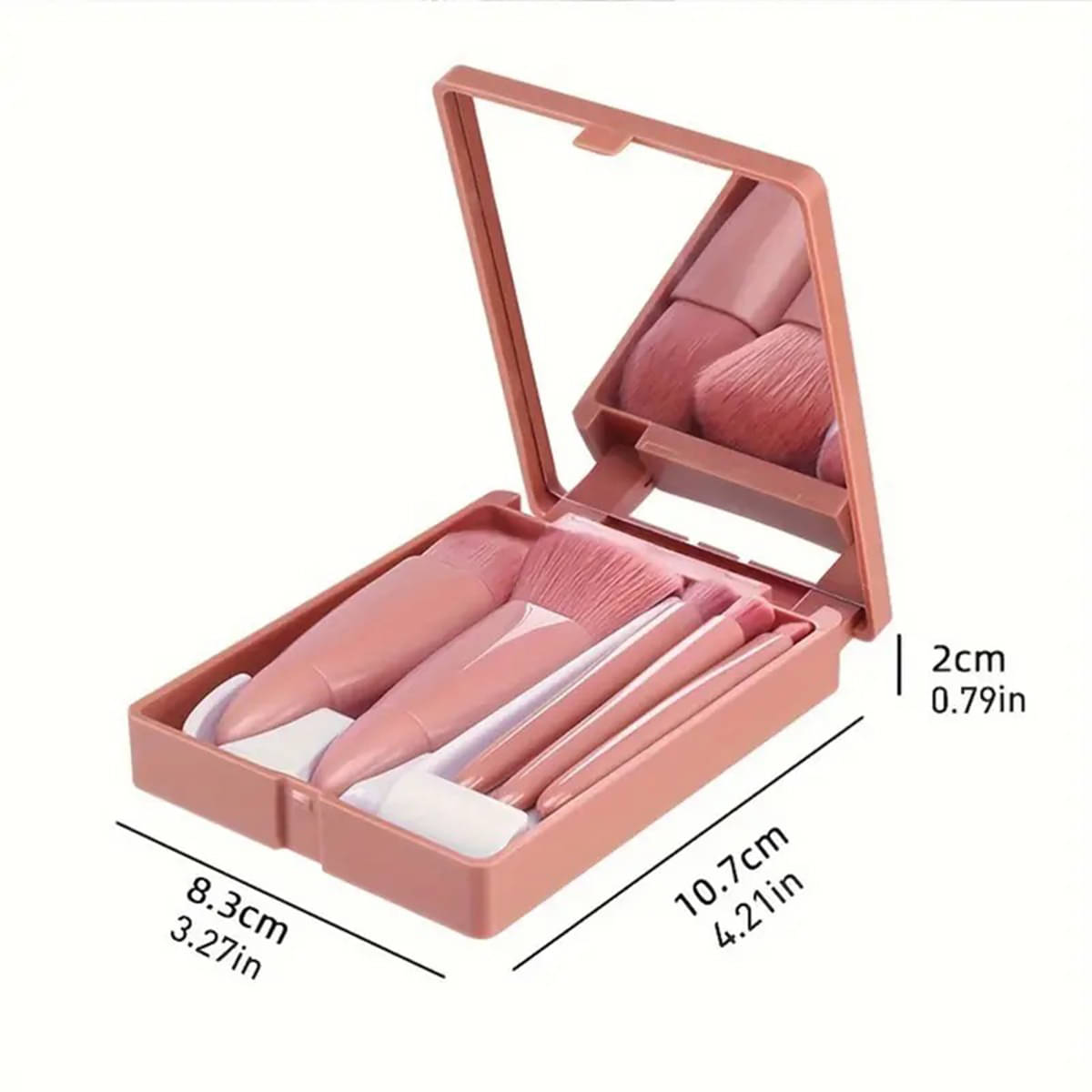 RTB With Mirror Synthetic Foundation Brush,Concealer Brush 1 Pcs 50 g RTB With Mirror Synthetic Foundation Brush,Concealer Brush 1 Pcs 50 g