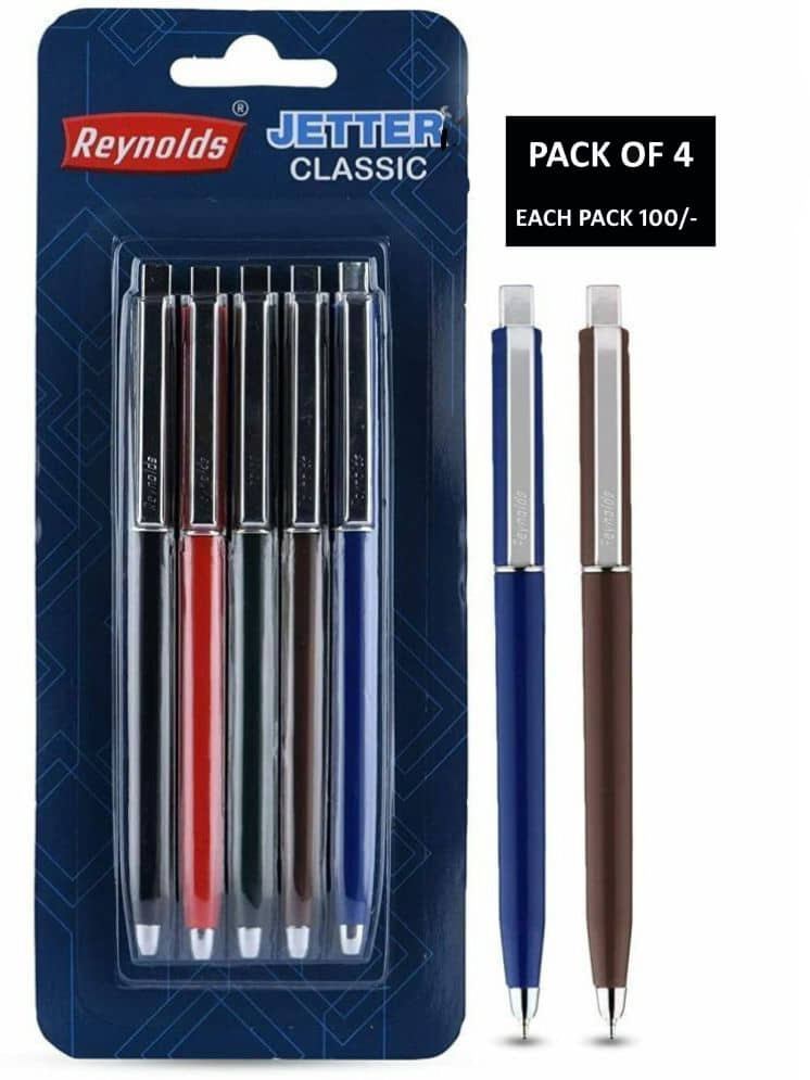 Reynolds Jetter Classic 5 Pcs Blue (Pack of 4)