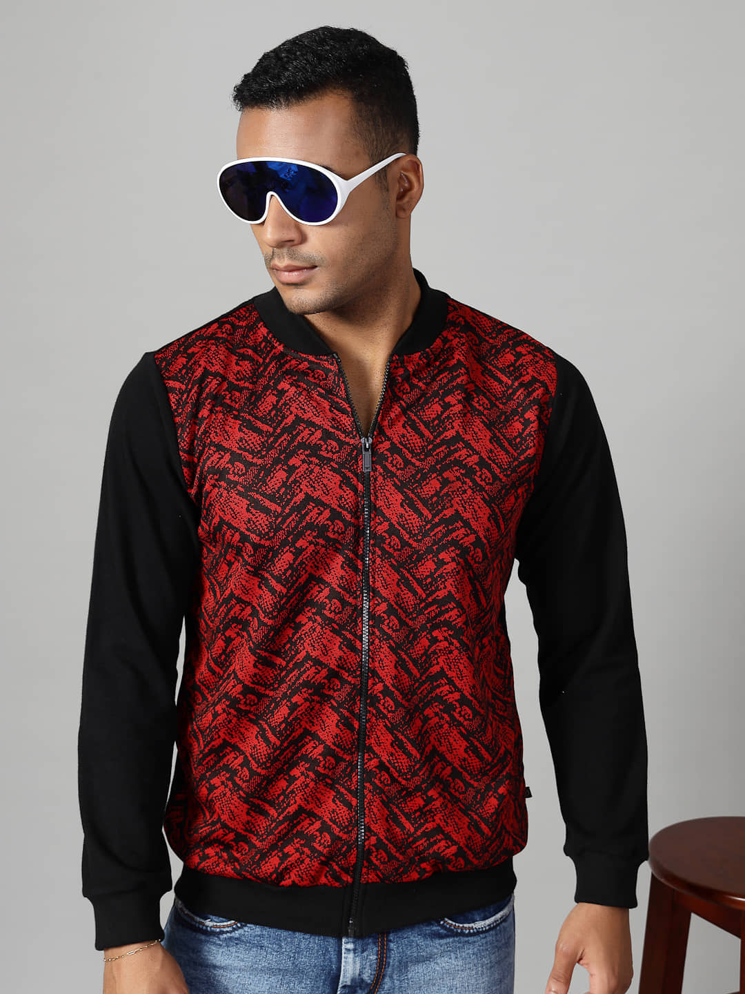 Rigo Polyester Men's Casual Jacket - Maroon ( Pack of 1 ) - Jackets & Coats | Buy online on ZillyBuy
