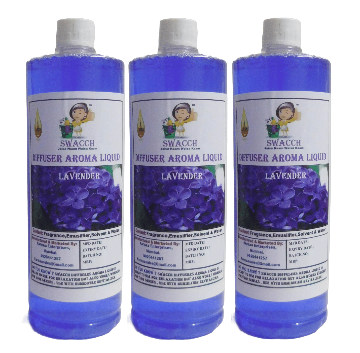 SWACCH Evaporative Diffuser Refill Lavender 3000 mL SWACCH Evaporative Diffuser Refill Lavender 3000 mL