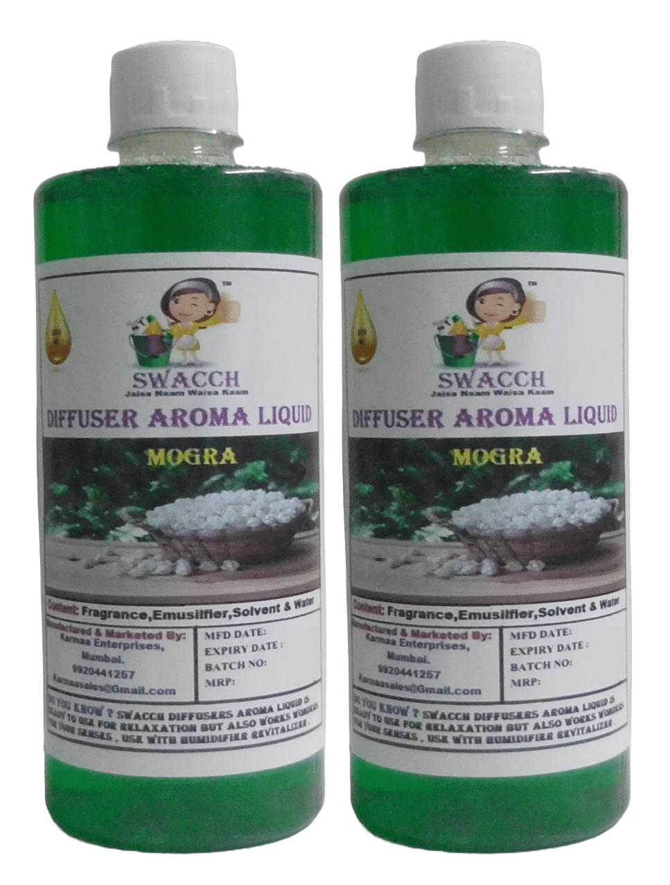     			SWACCH Evaporative Diffuser Refill Mogra 1000 mL