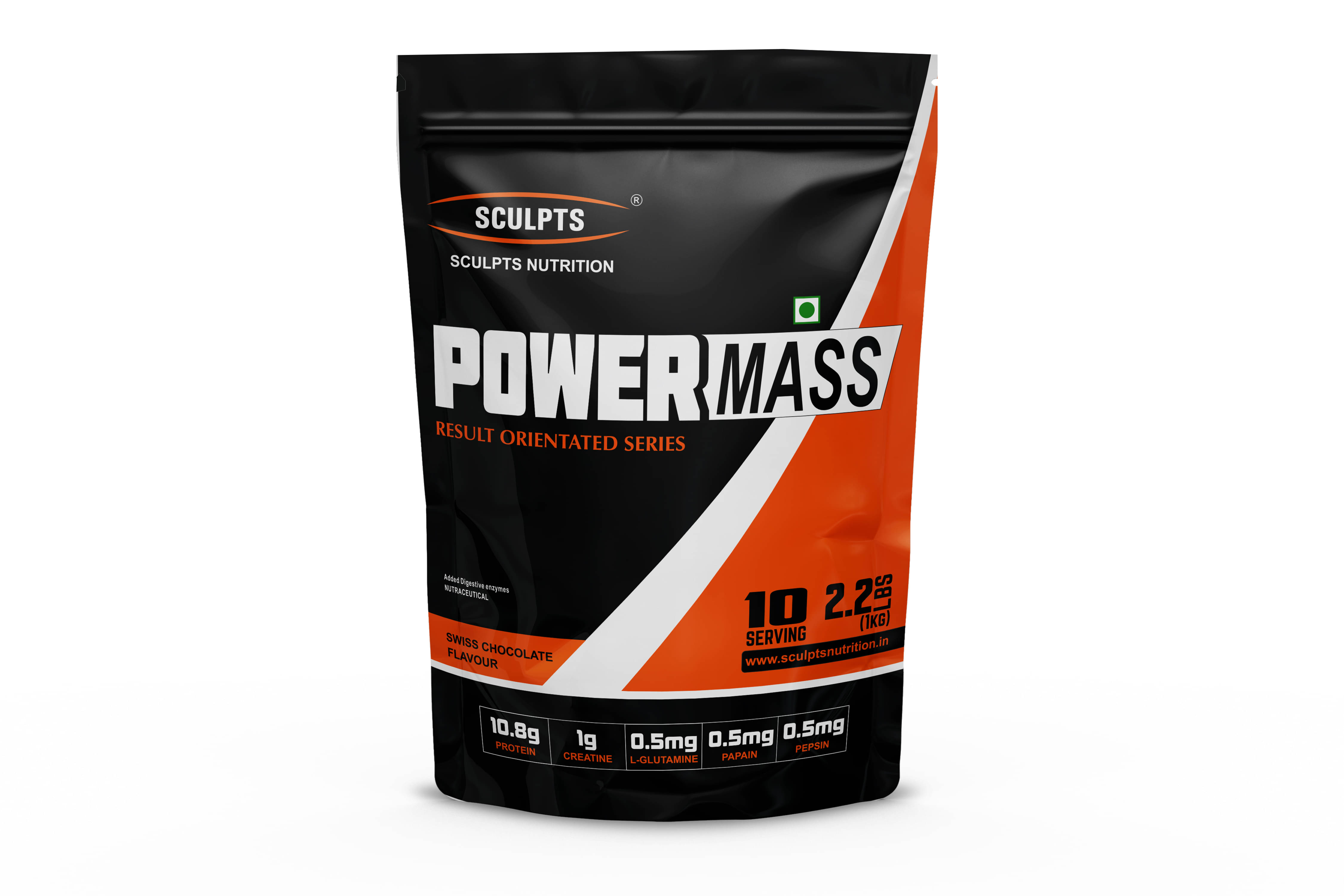 Sculpts Nutrition Power Mass Whey Protein Powder ( 1000 gm , Swiss Chocolate - Flavour ) Sculpts Nutrition Power Mass Whey Protein Powder ( 1000 gm , Swiss Chocolate - Flavour )