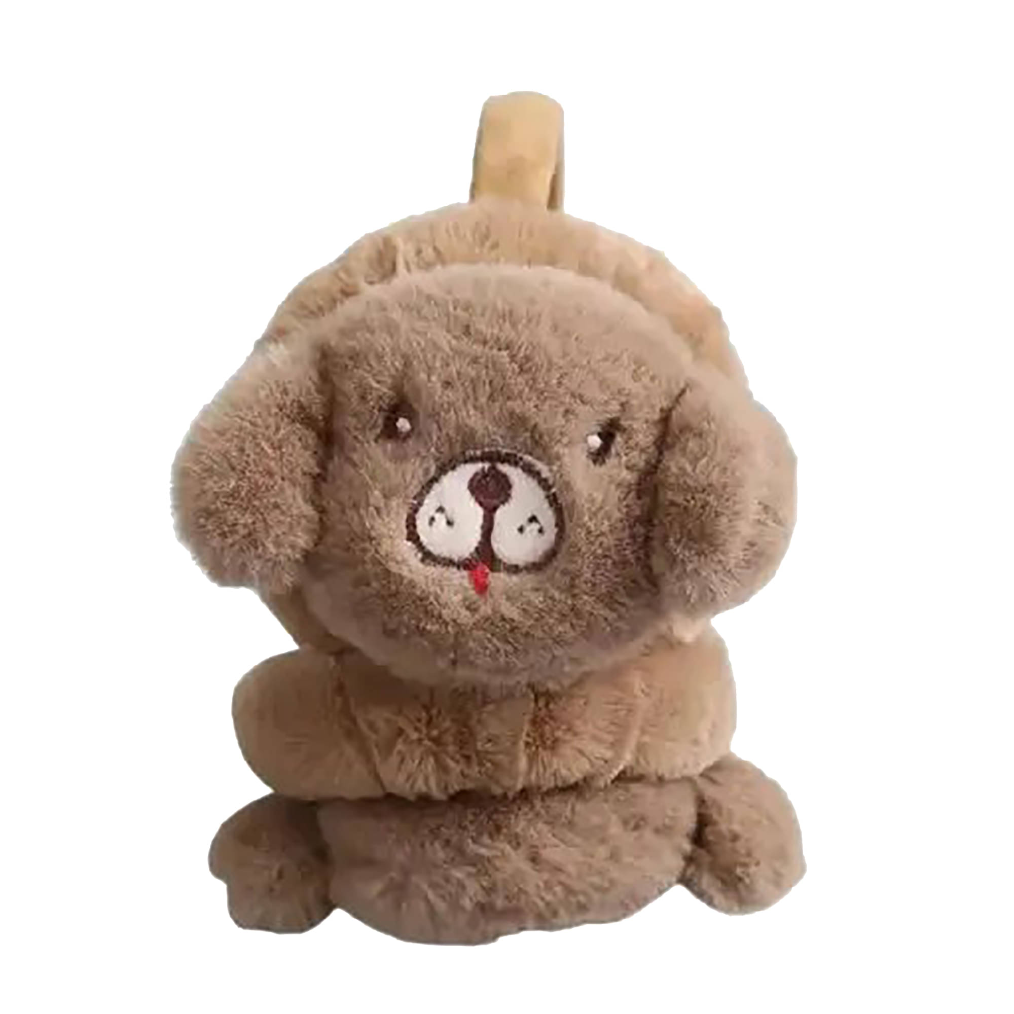     			Winter Super Warm Fluffy Earmuffs |3D Cartoon Faux Fur Plush Ear Warmers for Men